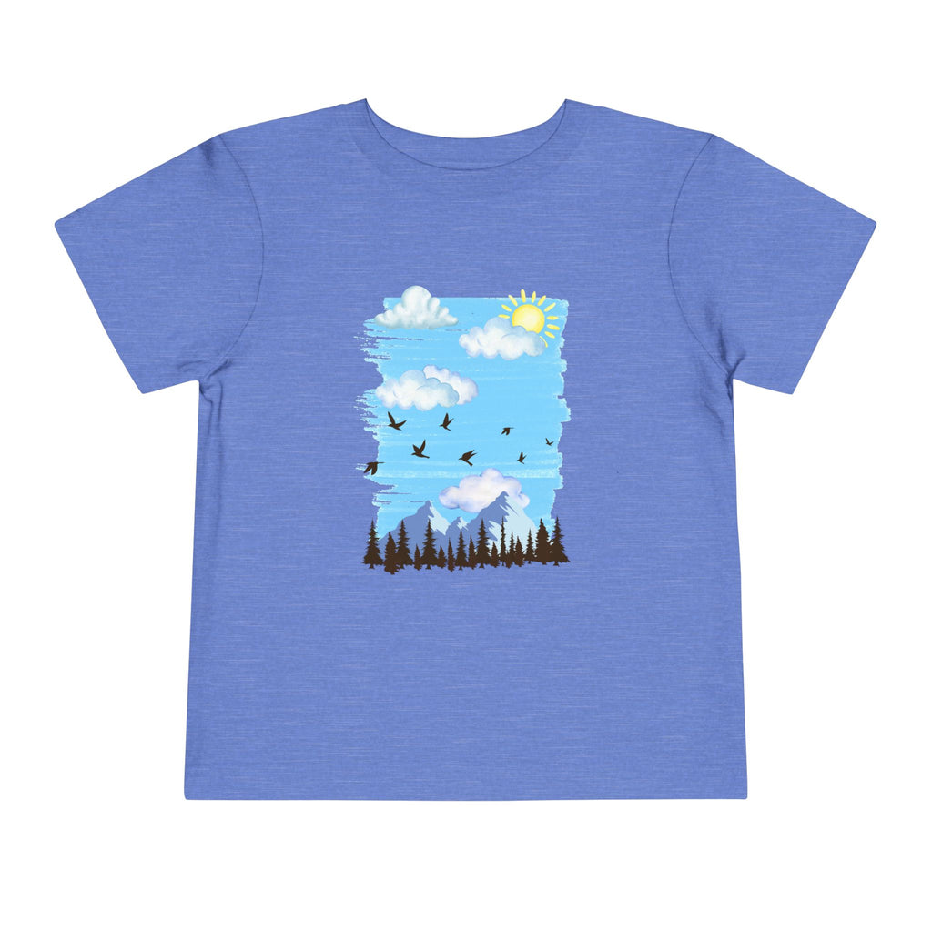 Toddler Tee - Mountain Outdoor Scene