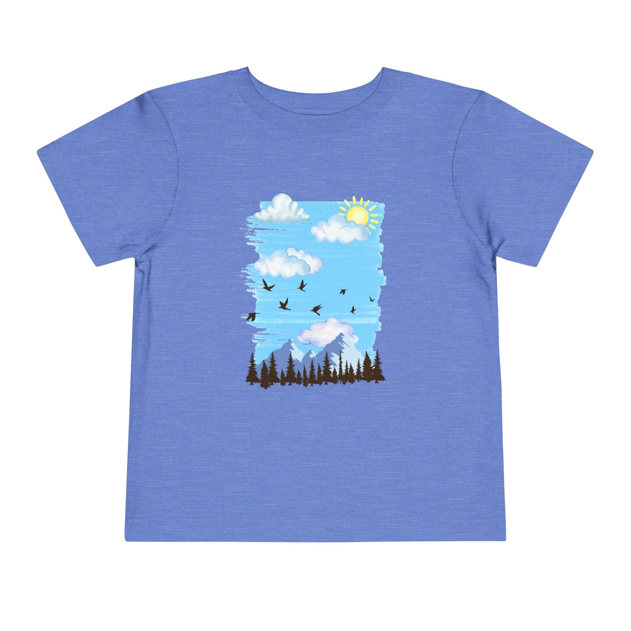 Toddler Tee - Mountain Outdoor Scene