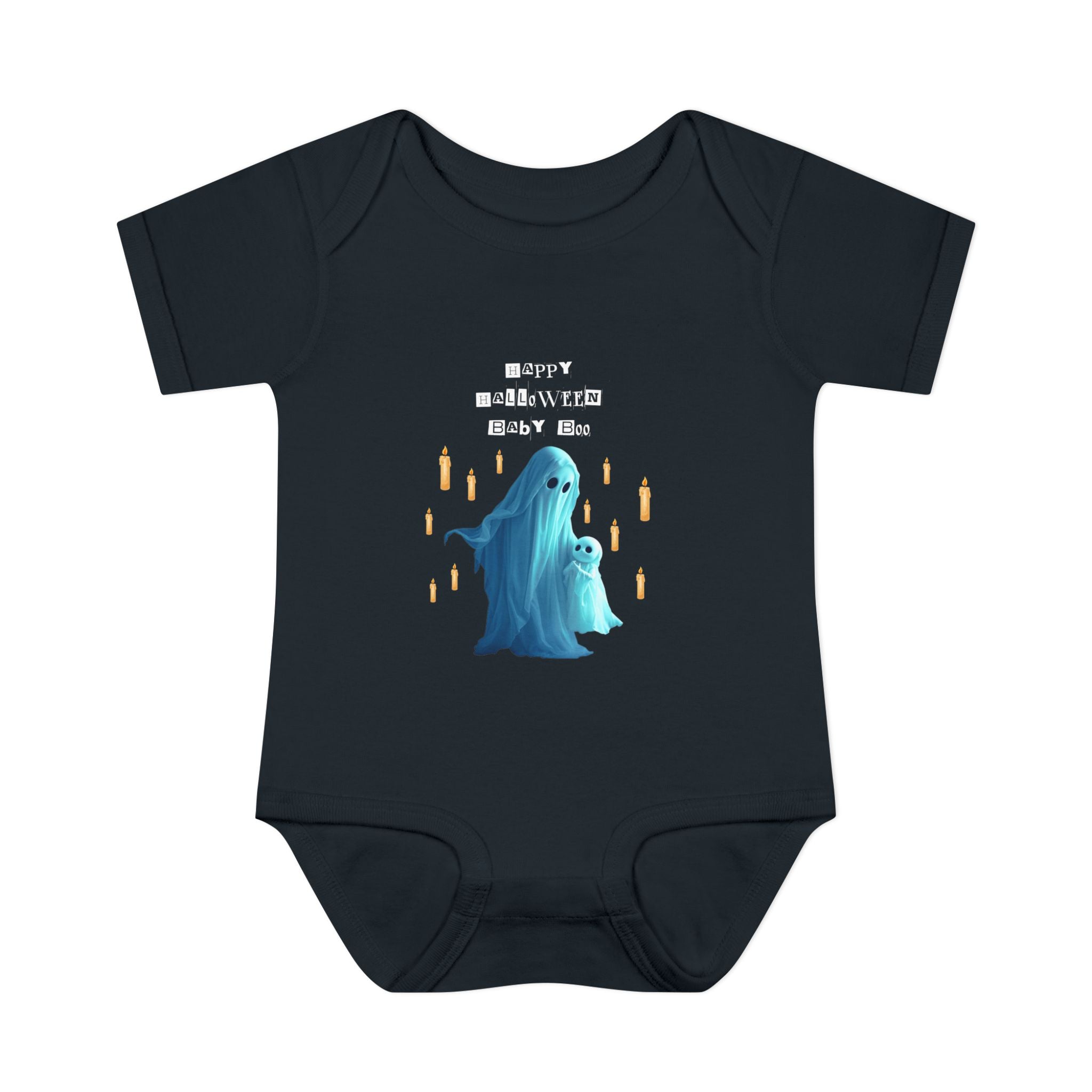 Cute Halloween Infant Bodysuit, Adorable Ghost Baby Onesie, Funny Baby Gift, Halloween Costume, Toddler Apparel