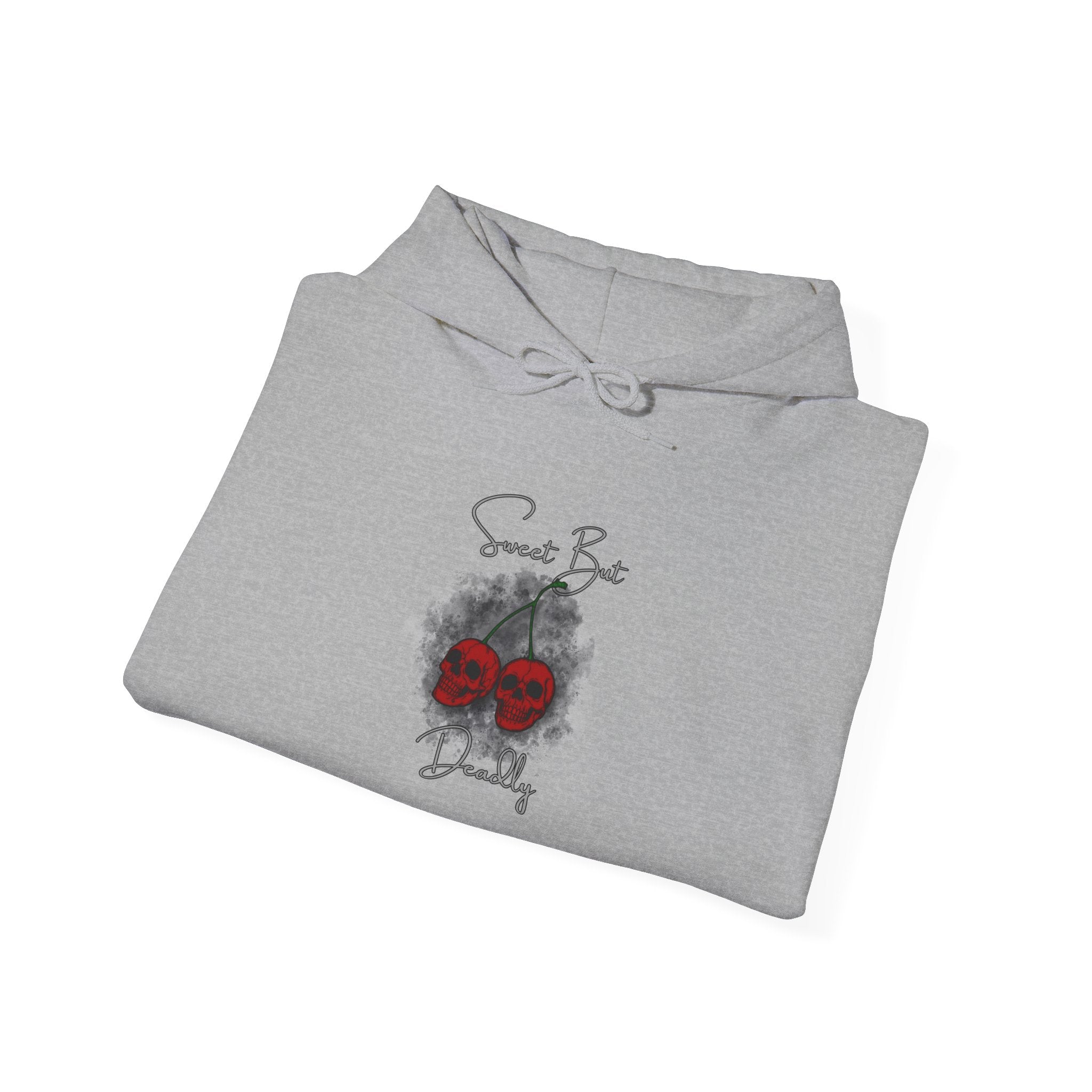 Skull Cherries Hoodie – "Sweet but Deadly" Graphic Sweatshirt