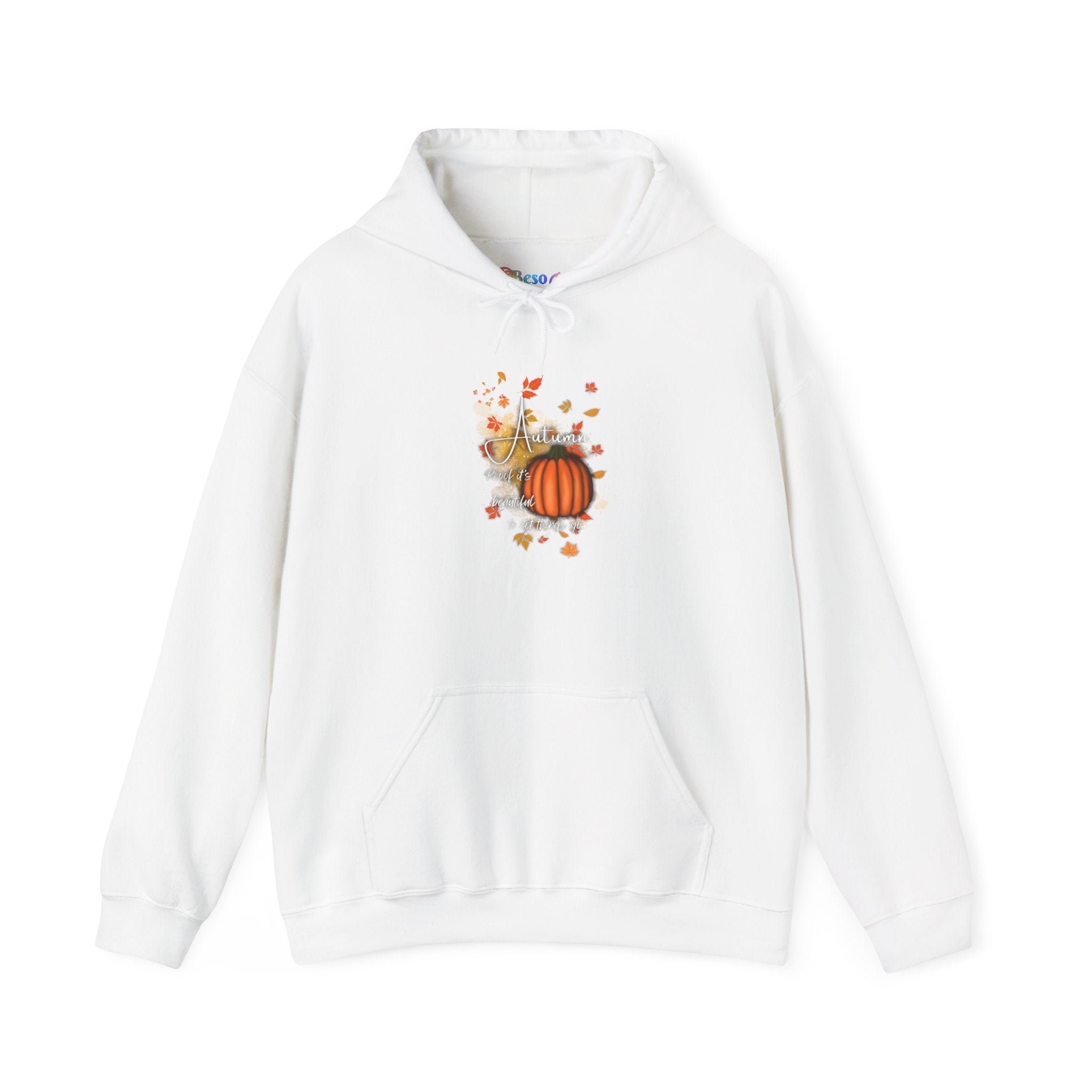 Autumn Pumpkin Sweatshirt - Cozy Fall Hoodie, Unisex Hooded Sweatshirt, Perfect for Halloween, Thanksgiving, Gift for Him and Her