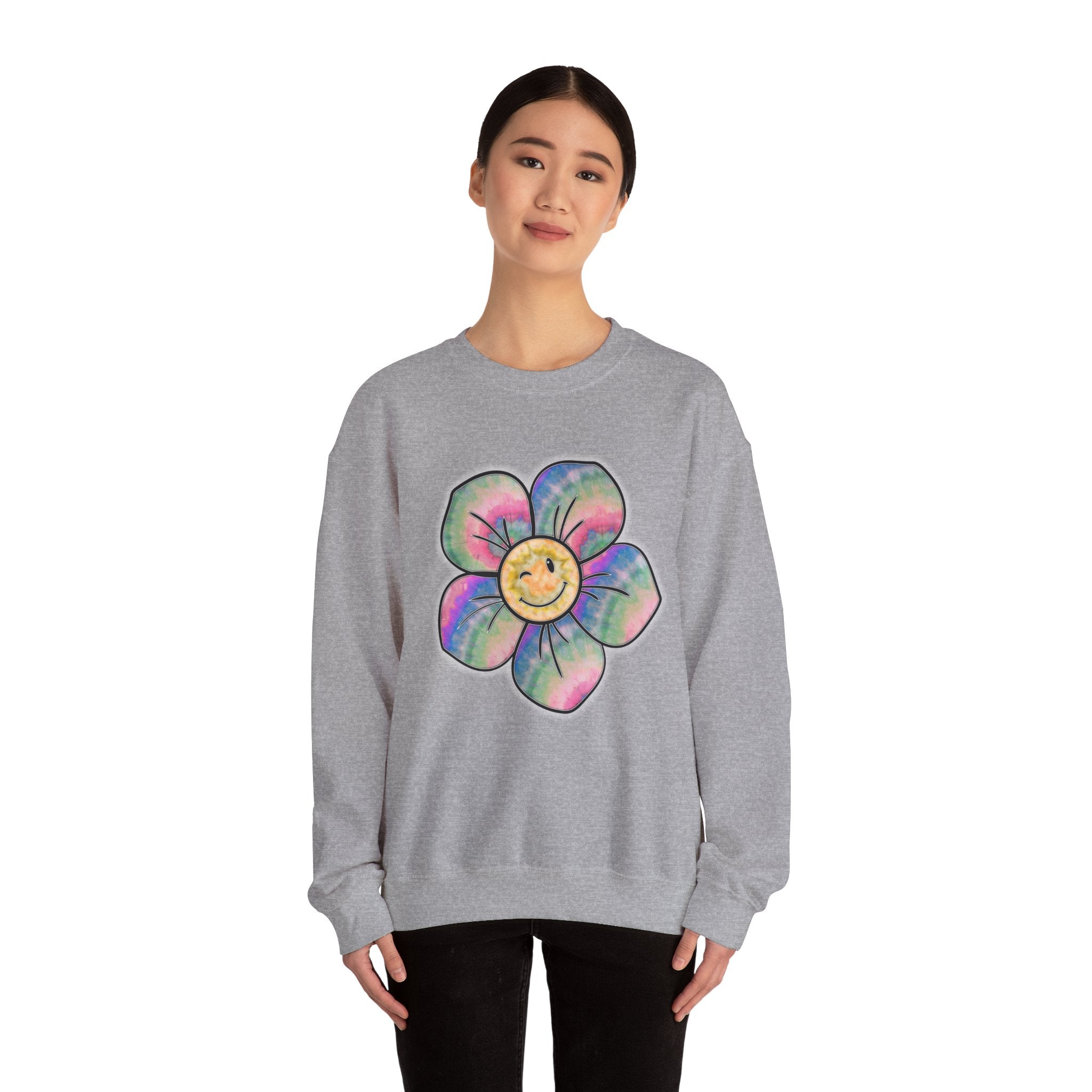 Psychedelic Flower Sweatshirt