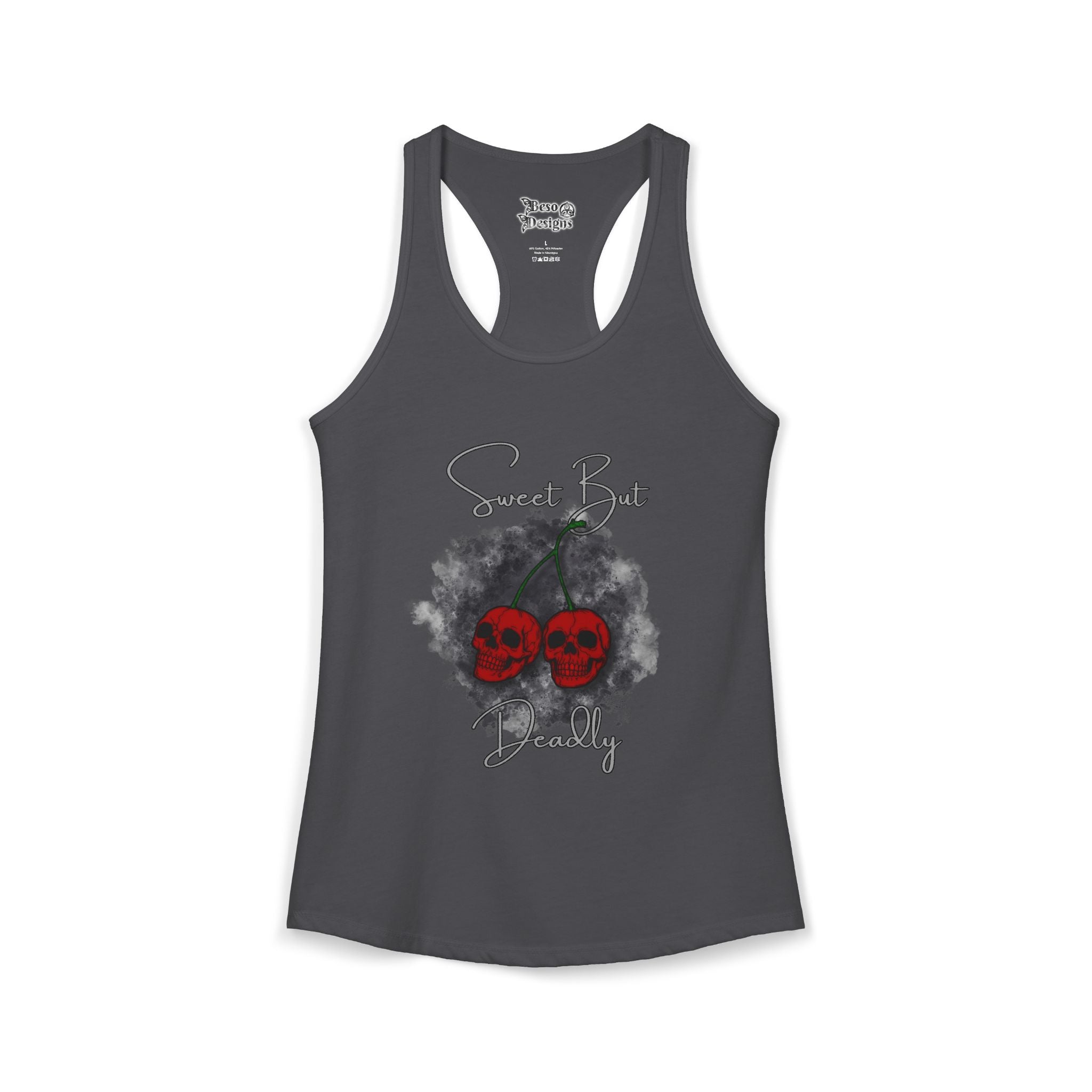 Sweet but Deadly Women's Ideal Racerback Tank