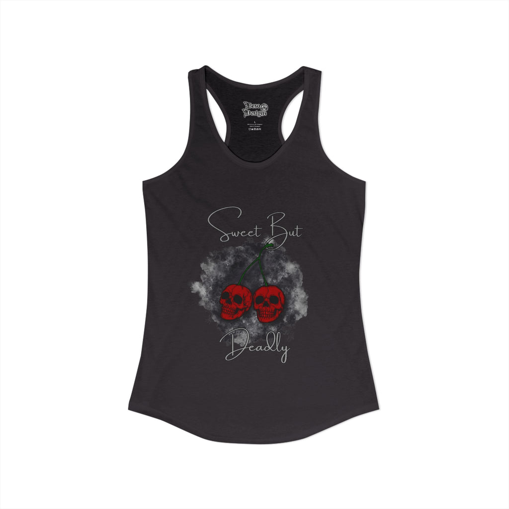 Sweet but Deadly Women's Ideal Racerback Tank