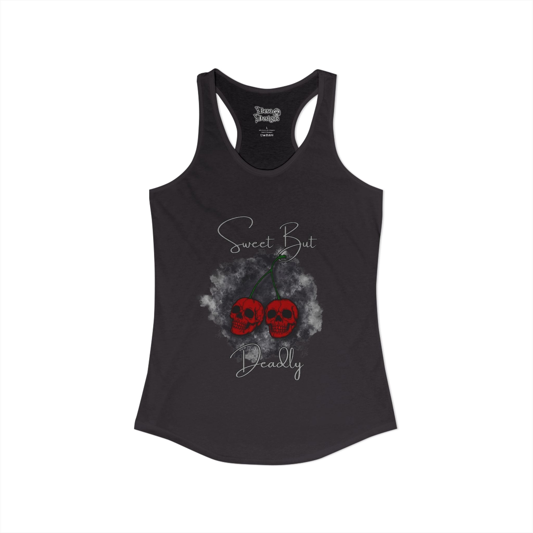 Sweet but Deadly Women's Ideal Racerback Tank