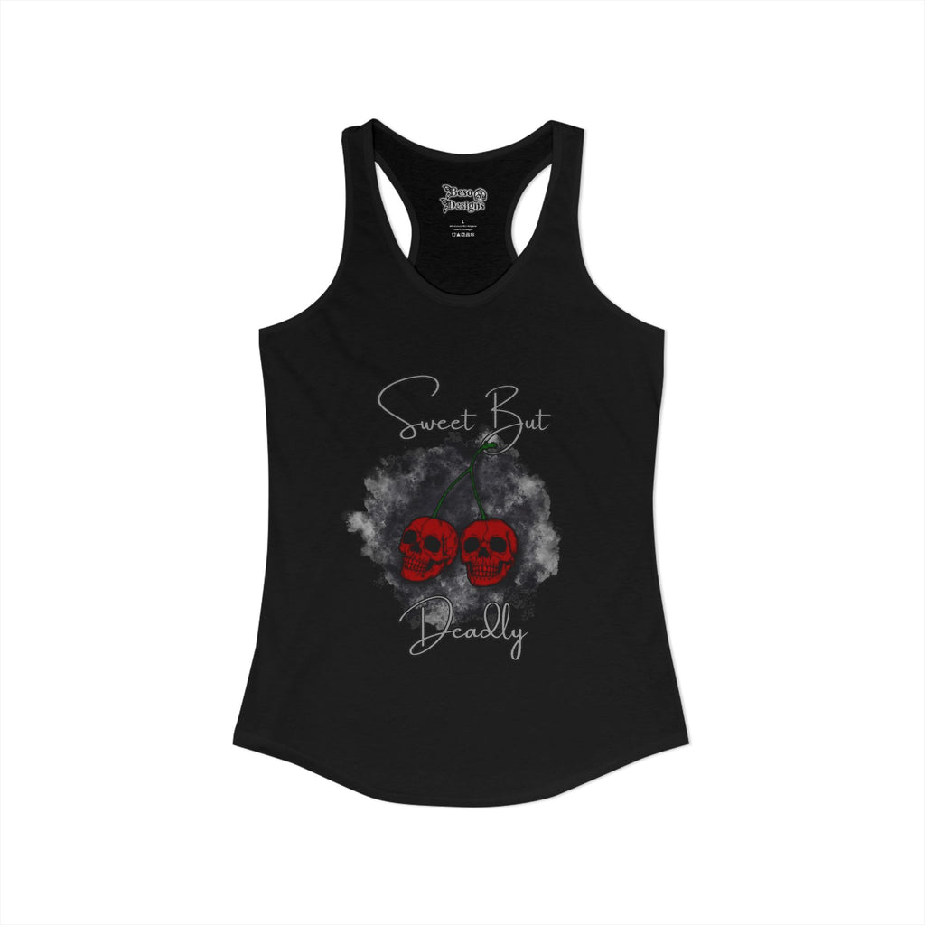 Sweet but Deadly Women's Ideal Racerback Tank