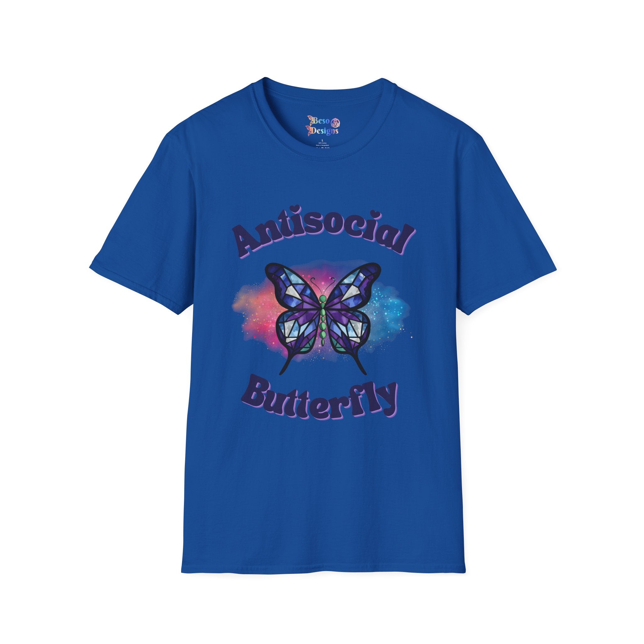 Butterfly Unisex T-Shirt - Antisocial Design