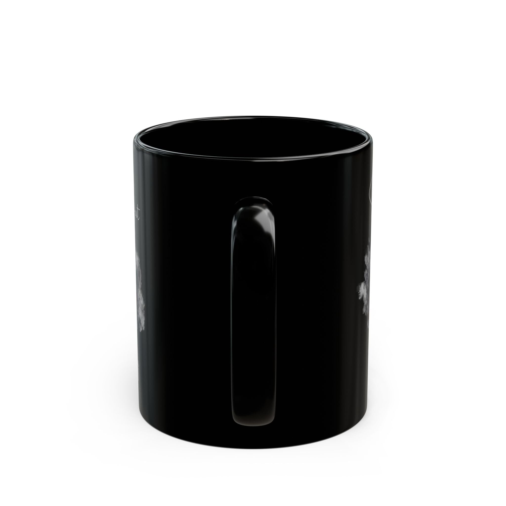 Sweet but Deadly Skull Cherries Mug — Black Ceramic Coffee Cup (11oz, 15oz)