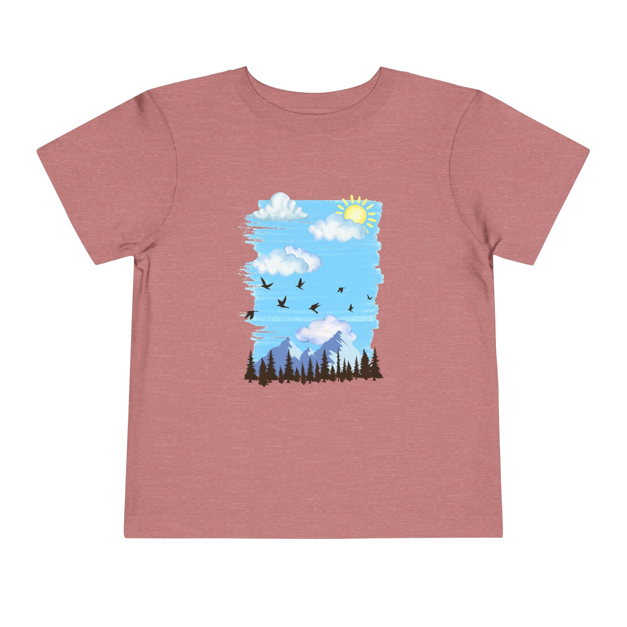 Toddler Tee - Mountain Outdoor Scene