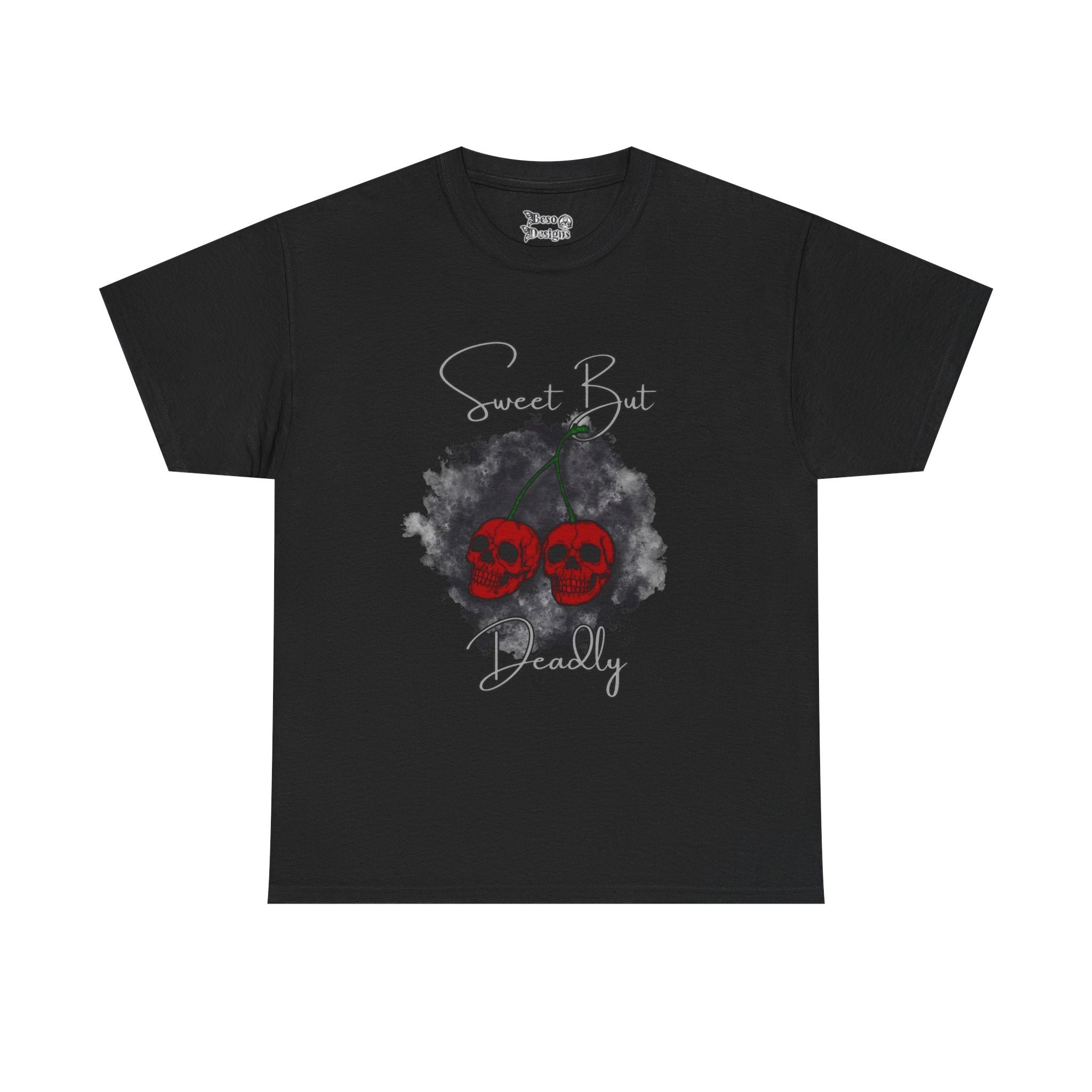 Skull Cherries Tee — "sweet but deadly" Graphic T-Shirt