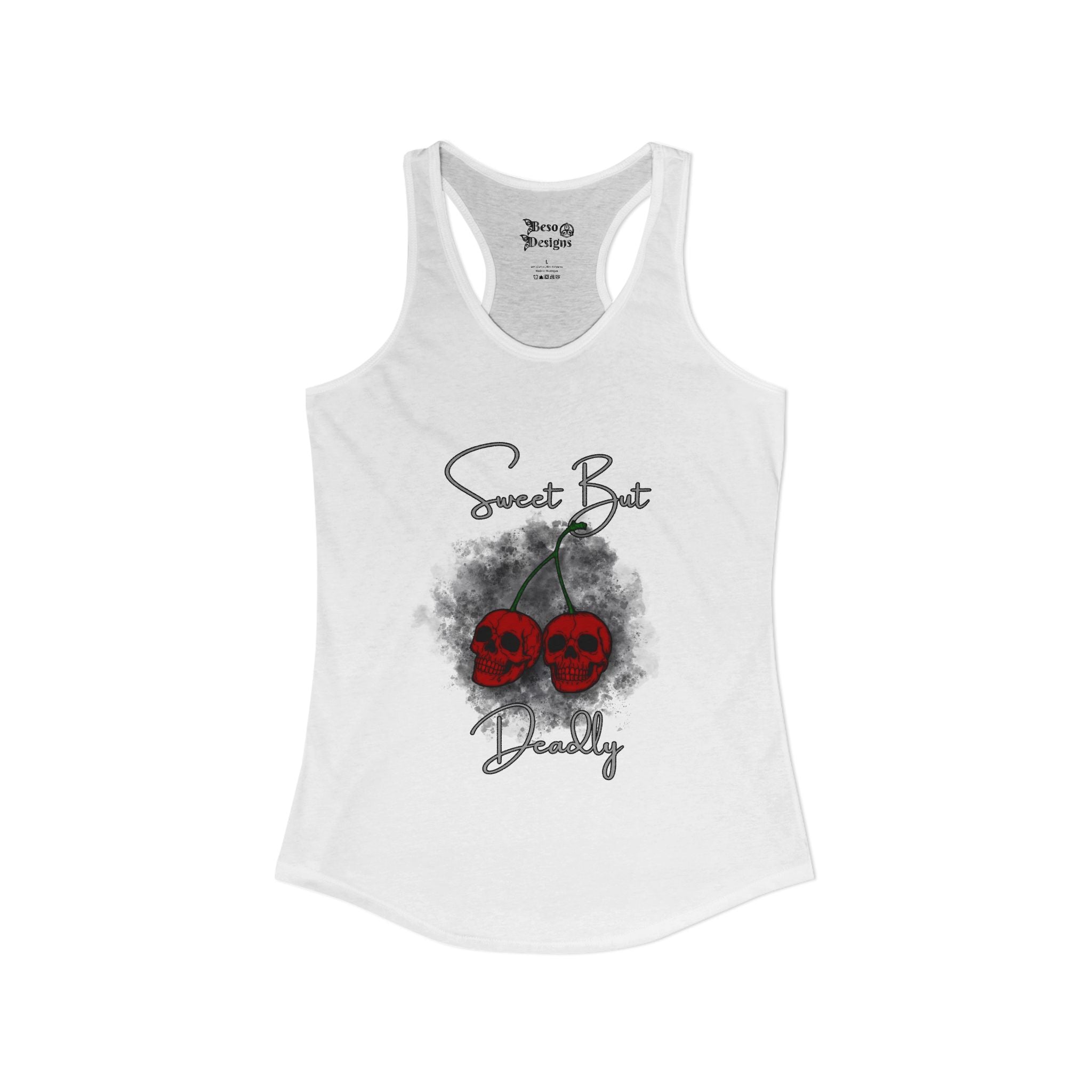 Sweet but Deadly Women's Ideal Racerback Tank