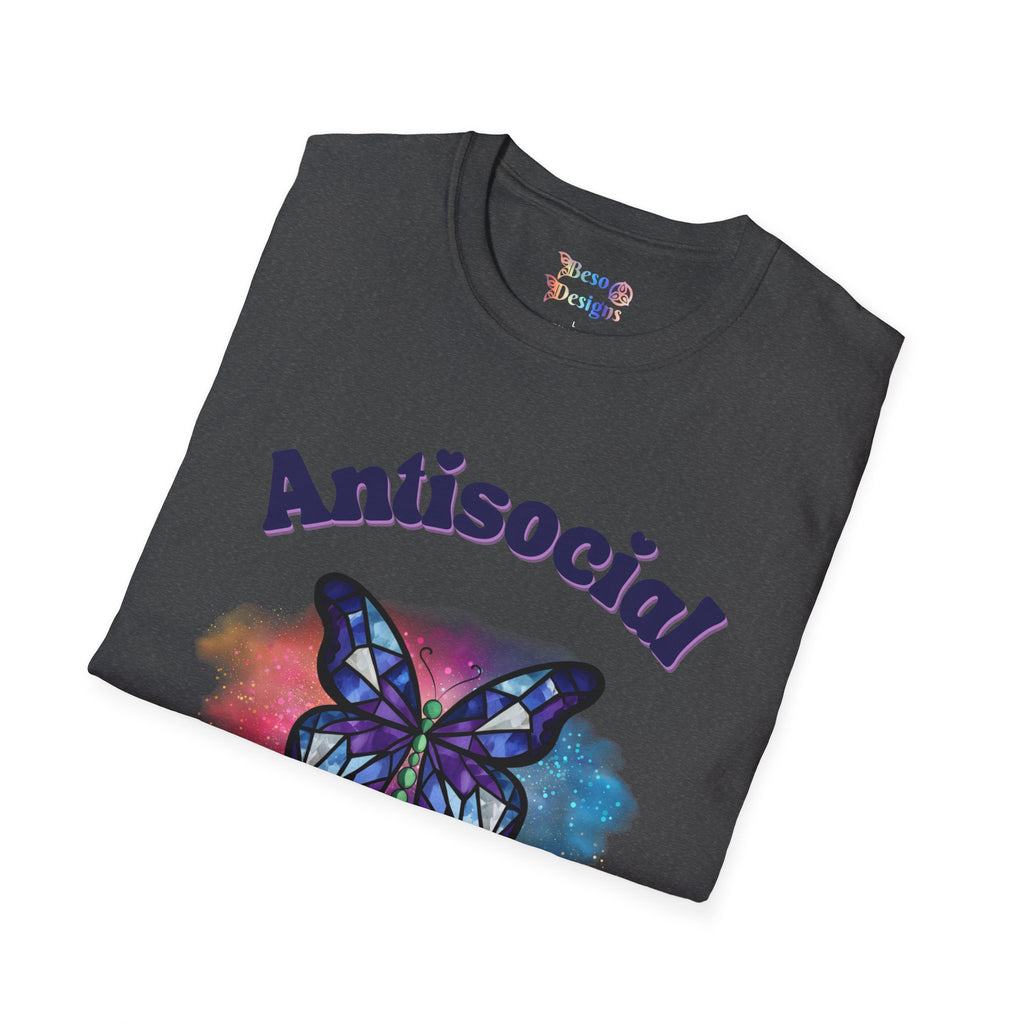 Butterfly Unisex T-Shirt - Antisocial Design