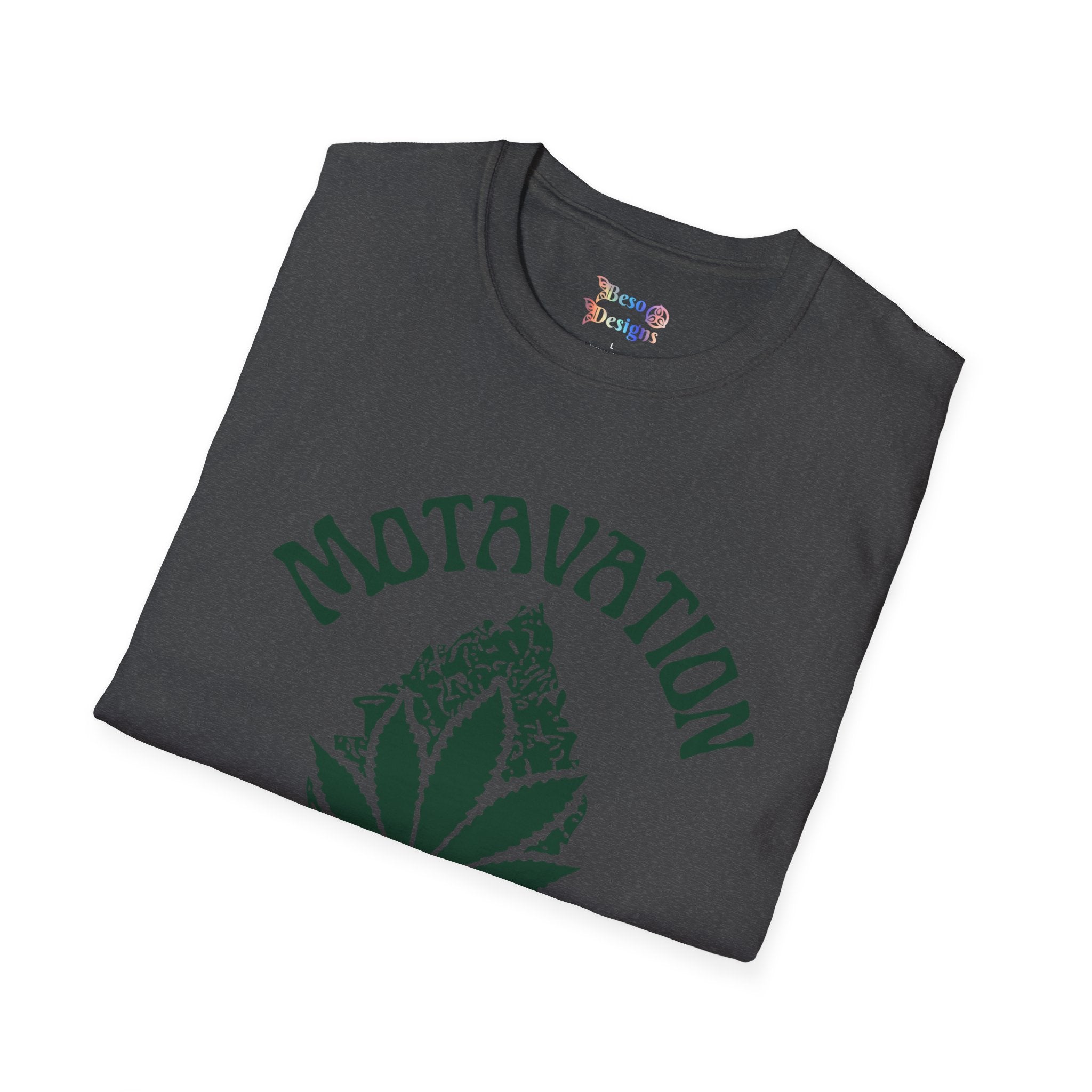 Marijuana Leaf and Bud Unisex T-Shirt - Motavation Design