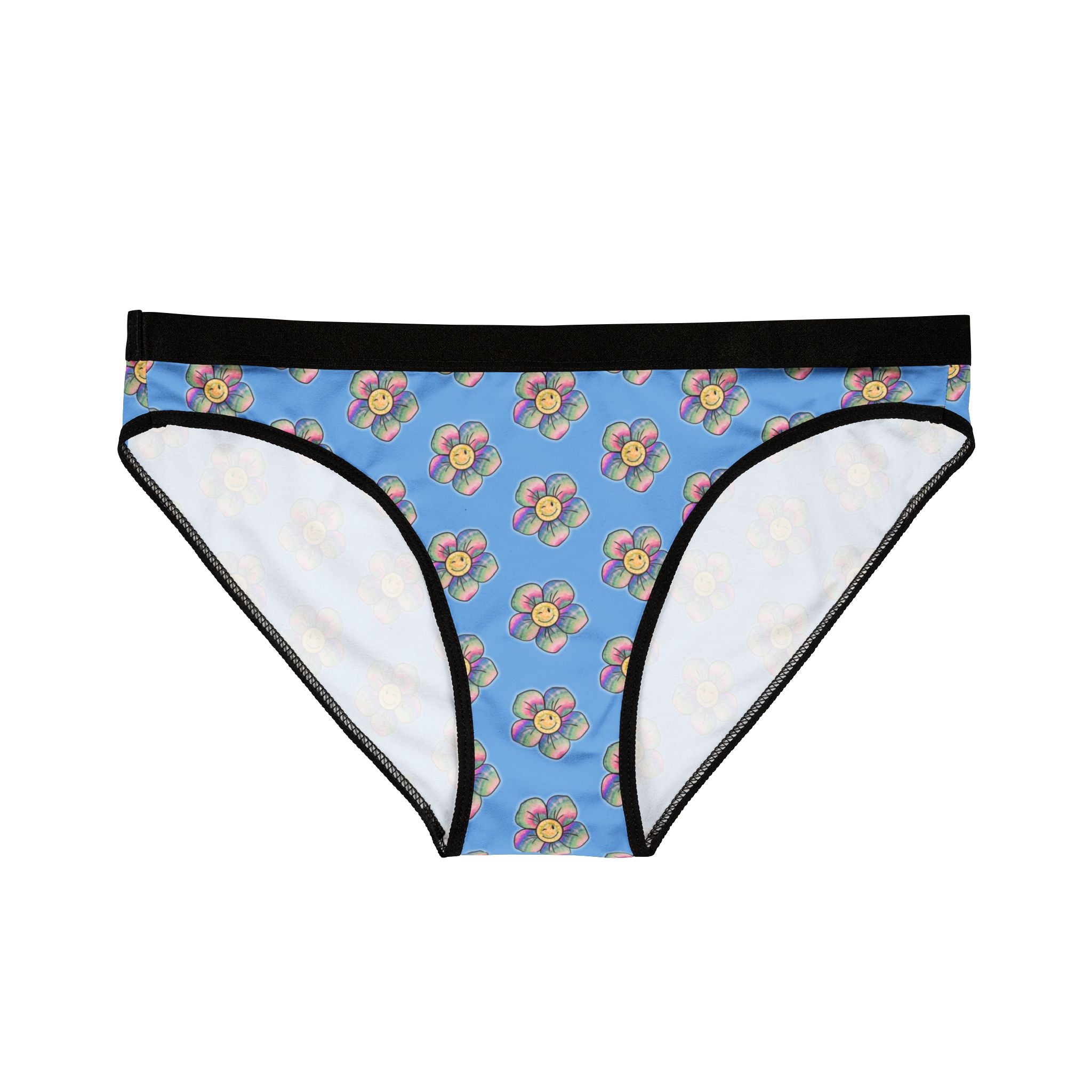 Floral Print Women's Underwear, Cute Intimates, AOP Briefs, Comfortable Lingerie, Perfect Gift for Her