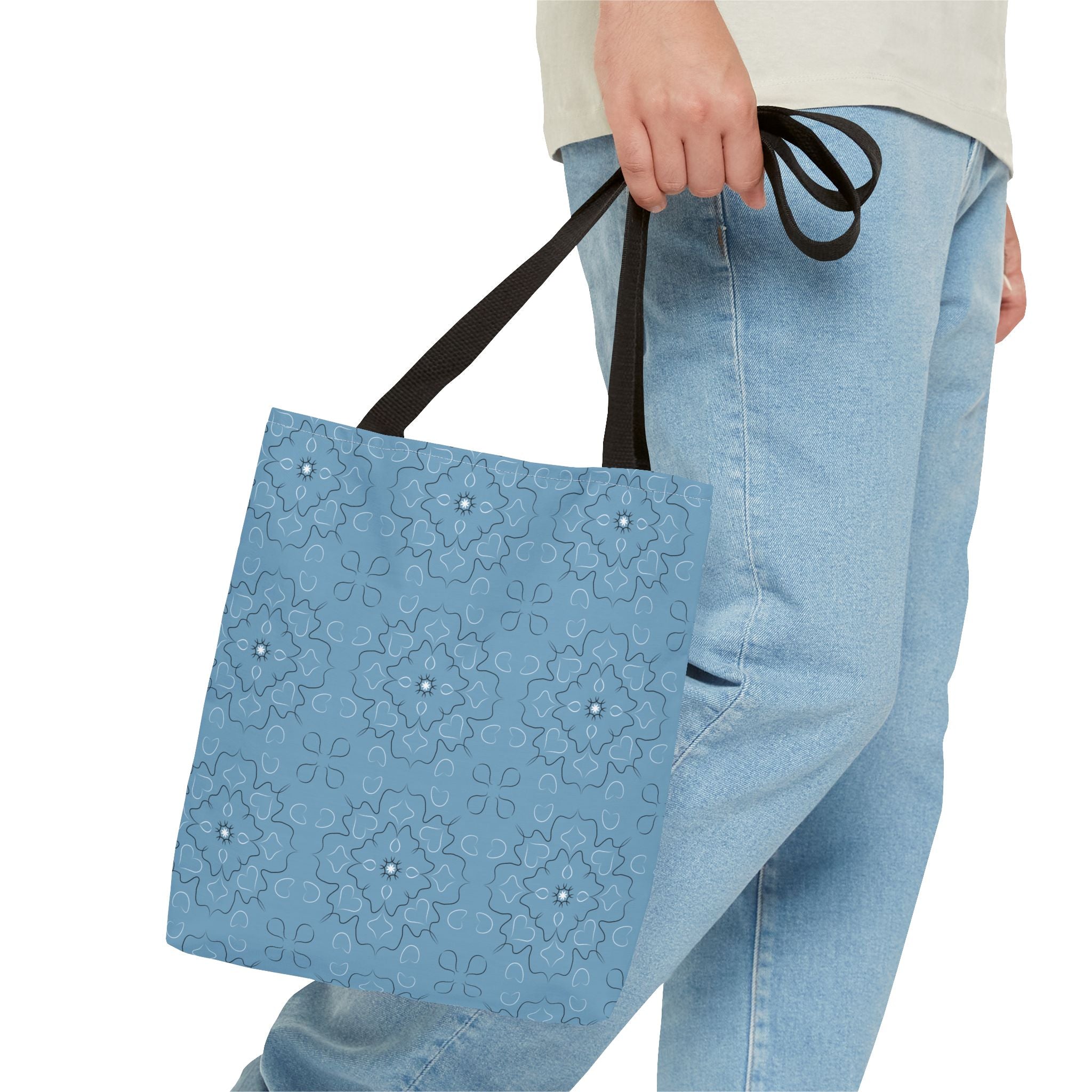 Chic Floral Tote Bag - Versatile Everyday Accessory, Perfect for Shopping, Beach, Gym, Travel, Eco-Friendly Gift