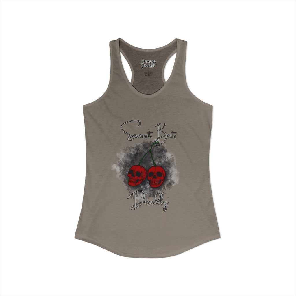 Sweet but Deadly Women's Ideal Racerback Tank