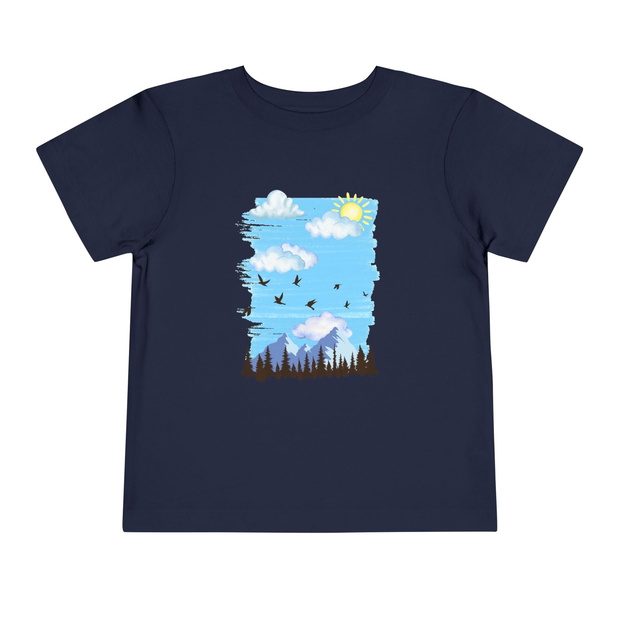 Toddler Tee - Mountain Outdoor Scene
