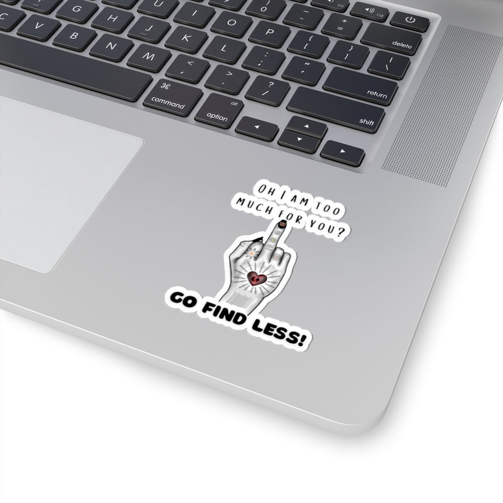 Stickers - Middle Finger Tattooed Hand Kiss-Cut Stickers