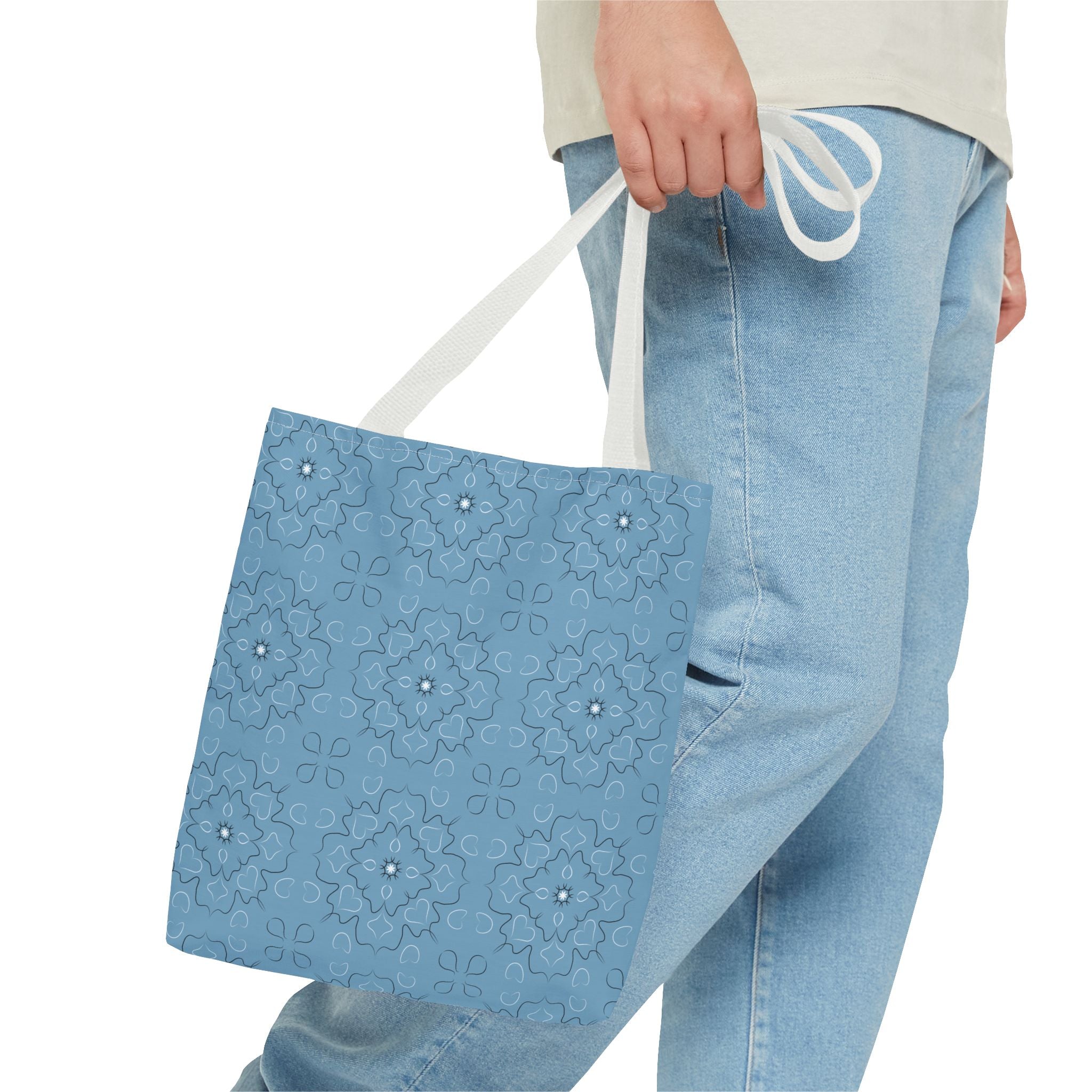 Chic Floral Tote Bag - Versatile Everyday Accessory, Perfect for Shopping, Beach, Gym, Travel, Eco-Friendly Gift