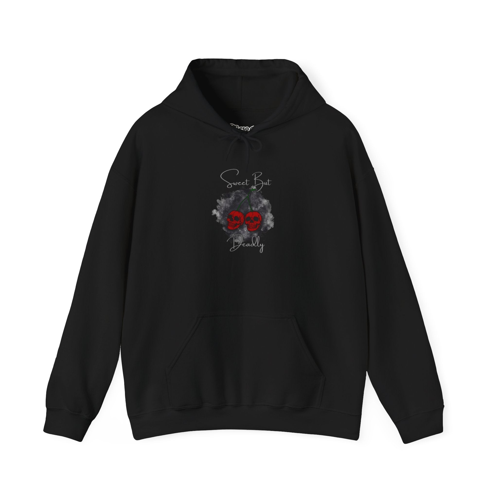 Skull Cherries Hoodie – "Sweet but Deadly" Graphic Sweatshirt