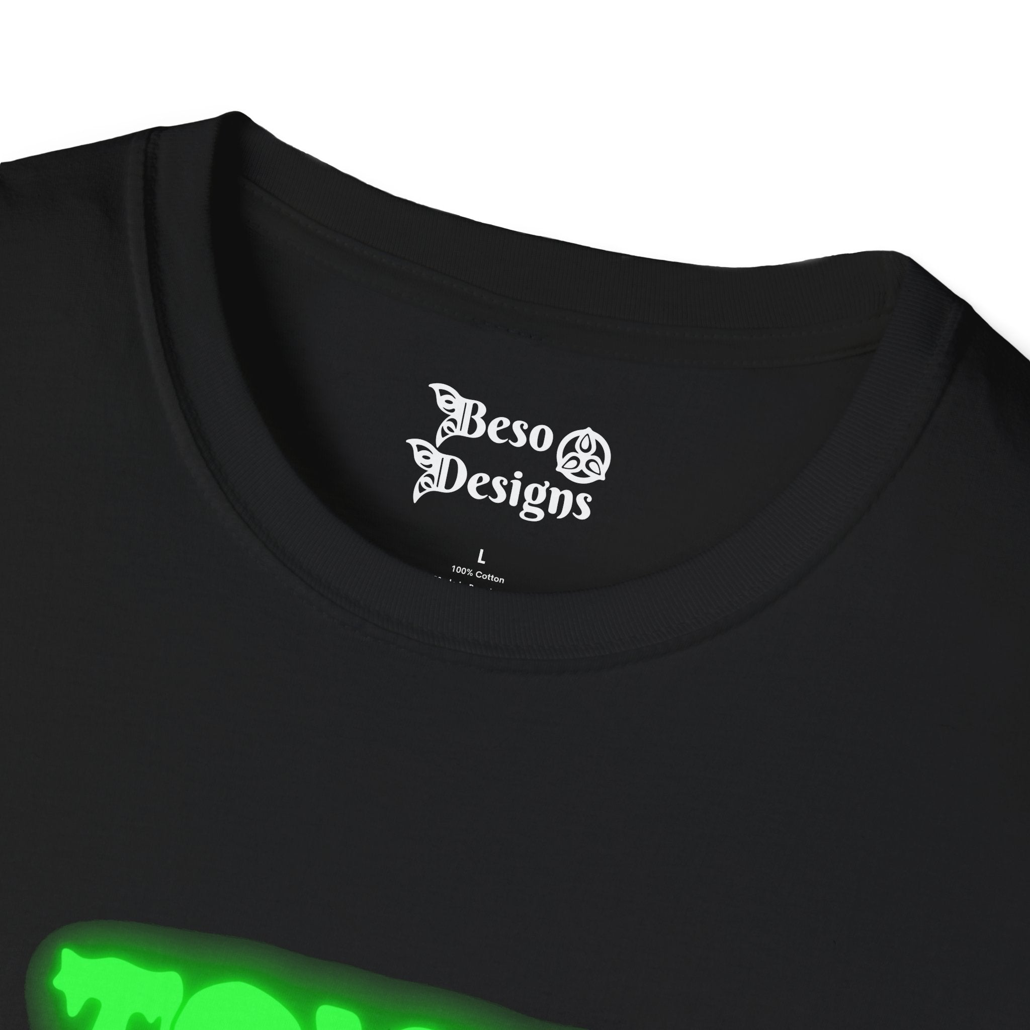 Toxic Skull Graphic Tee, Unisex Softstyle T-Shirt, Halloween Apparel, Edgy Streetwear, Gift for Him or Her