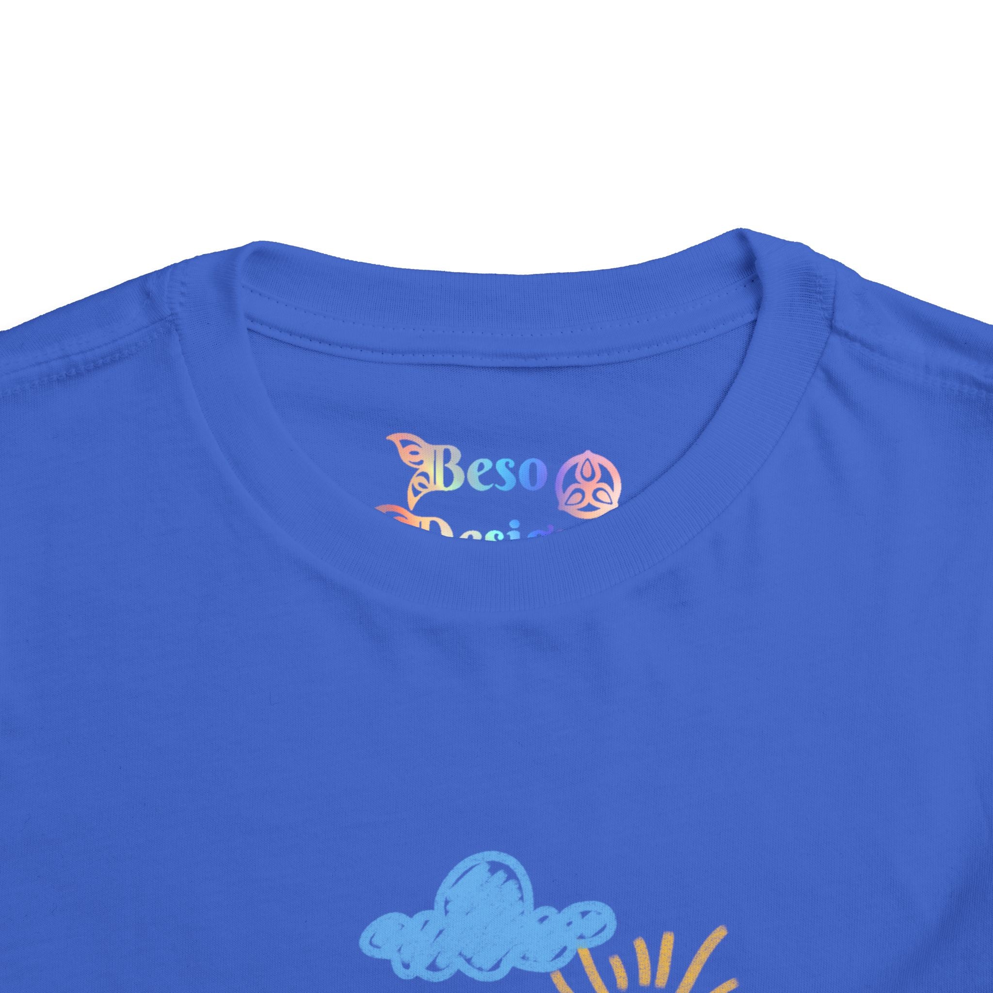 Toddler T-Shirt Cat Outside Crayon Drawing