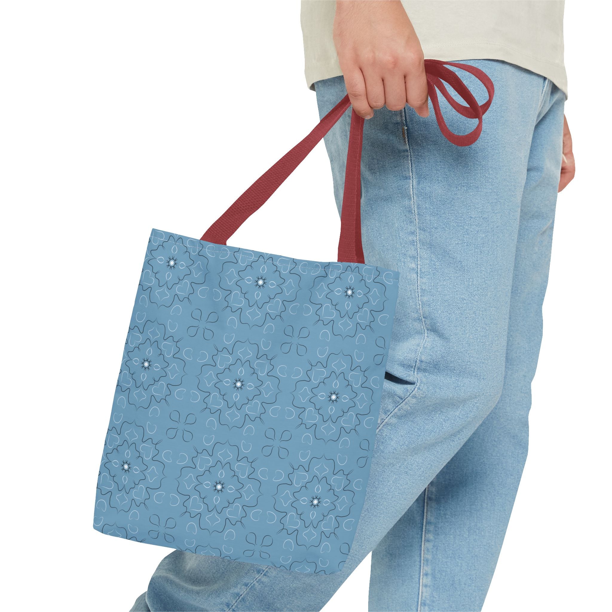 Chic Floral Tote Bag - Versatile Everyday Accessory, Perfect for Shopping, Beach, Gym, Travel, Eco-Friendly Gift