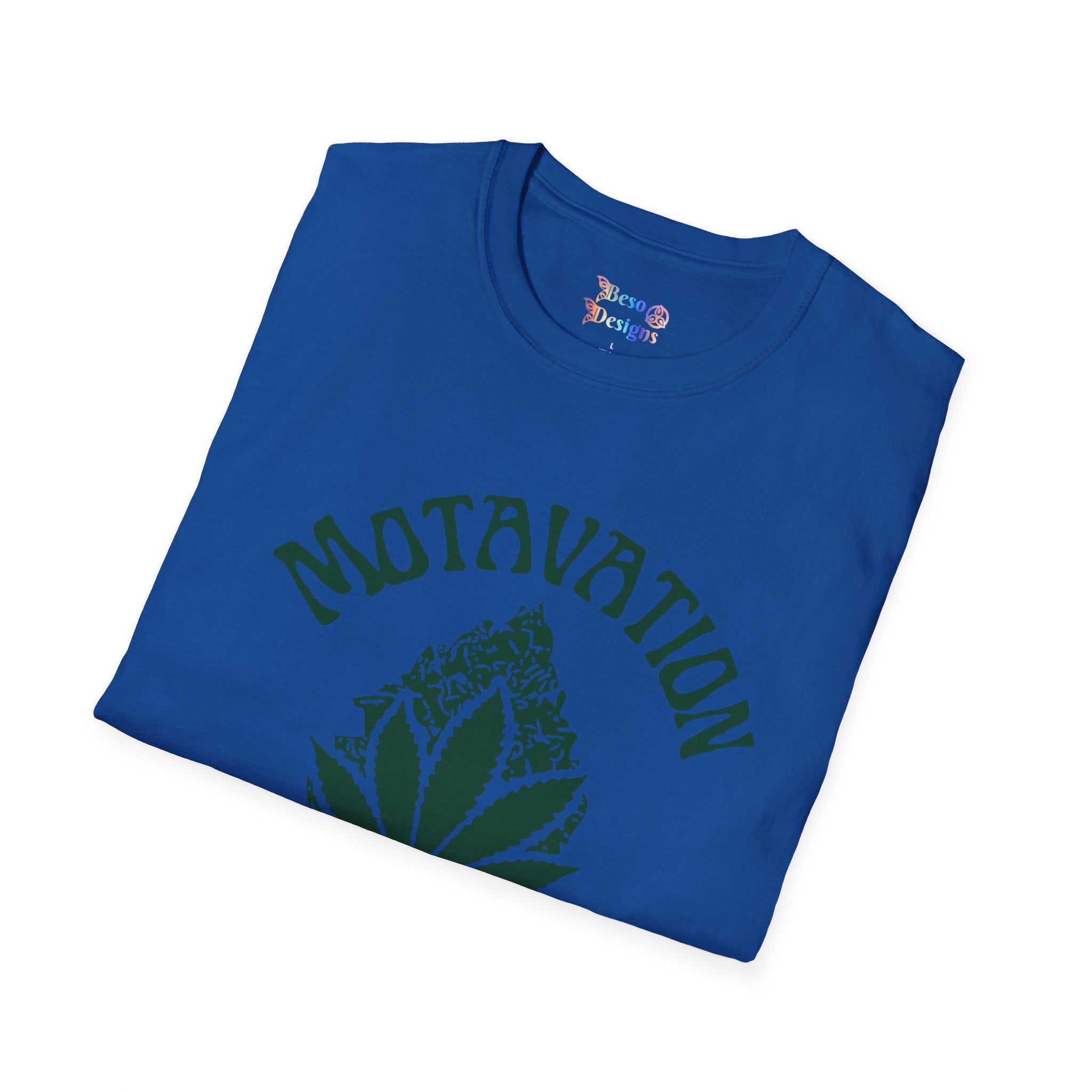 Marijuana Leaf and Bud Unisex T-Shirt - Motavation Design
