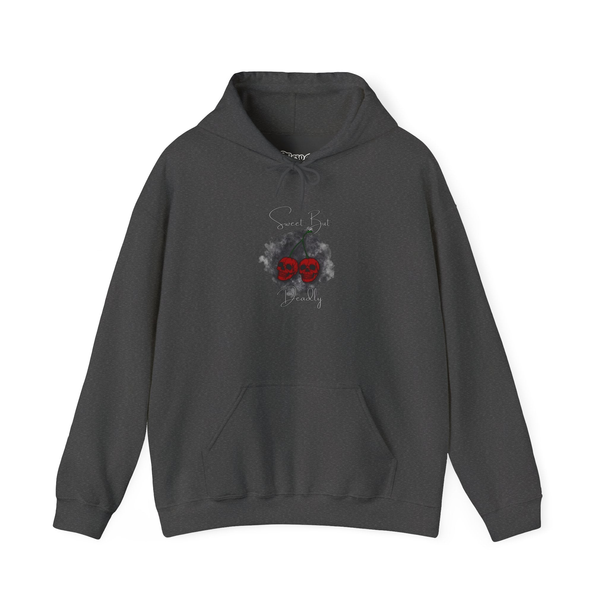 Skull Cherries Hoodie – "Sweet but Deadly" Graphic Sweatshirt