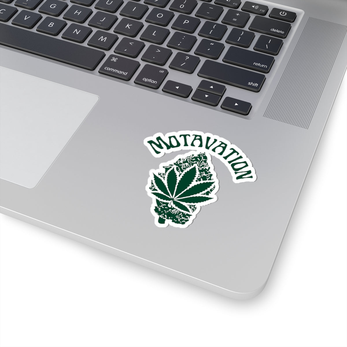 Sticker | Motavation Marijuana Leaf and Bud Design