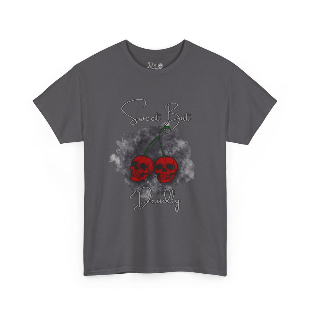 Skull Cherries Tee — "sweet but deadly" Graphic T-Shirt