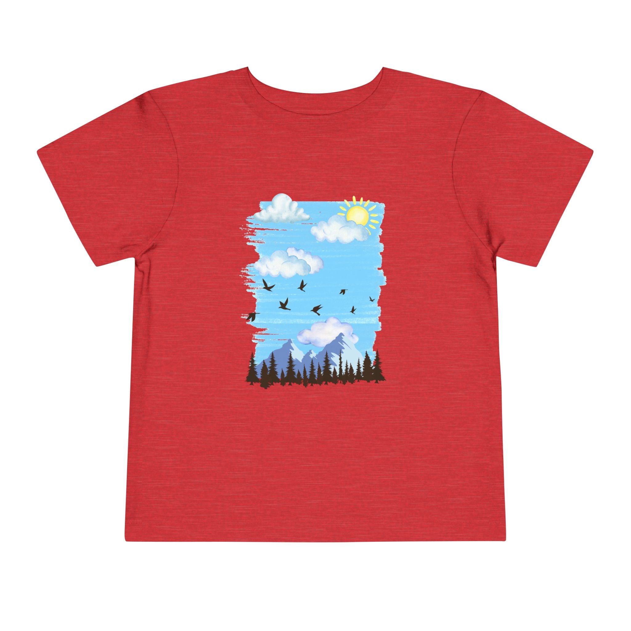 Toddler Tee - Mountain Outdoor Scene