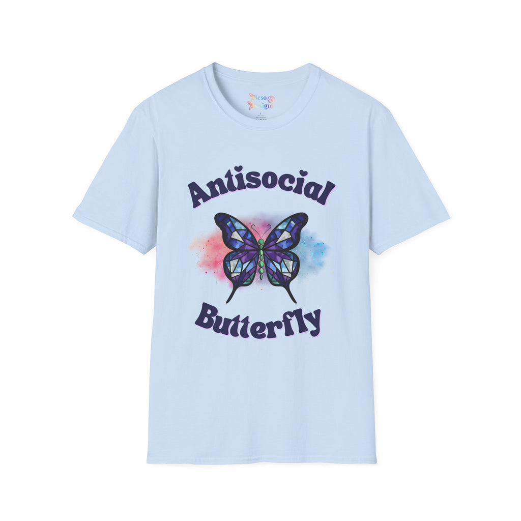 Butterfly Unisex T-Shirt - Antisocial Design