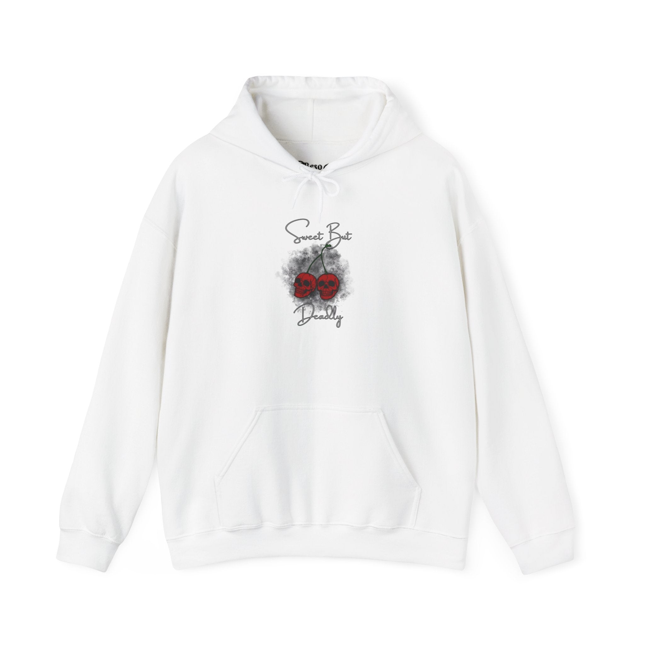Skull Cherries Hoodie – "Sweet but Deadly" Graphic Sweatshirt