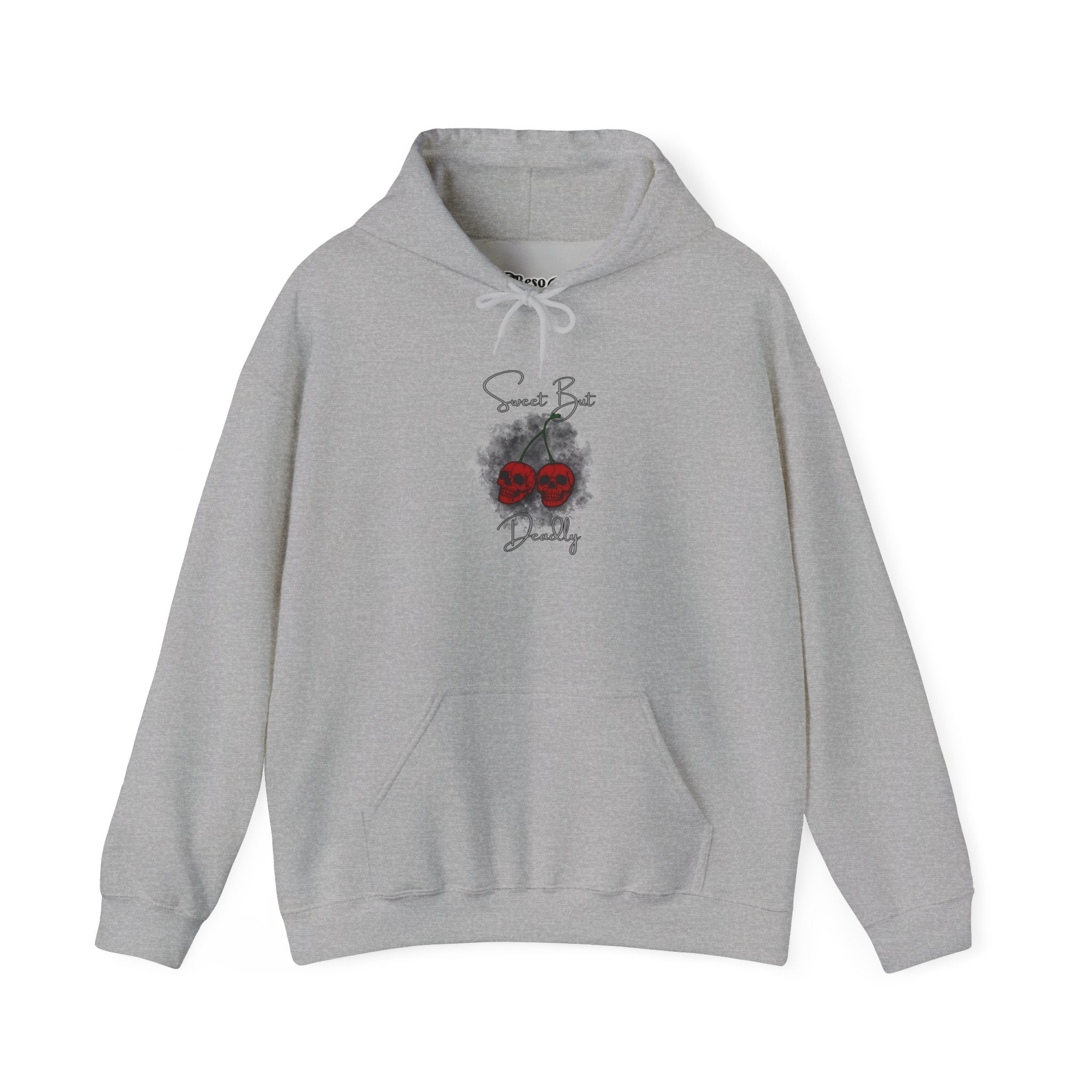 Skull Cherries Hoodie – "Sweet but Deadly" Graphic Sweatshirt