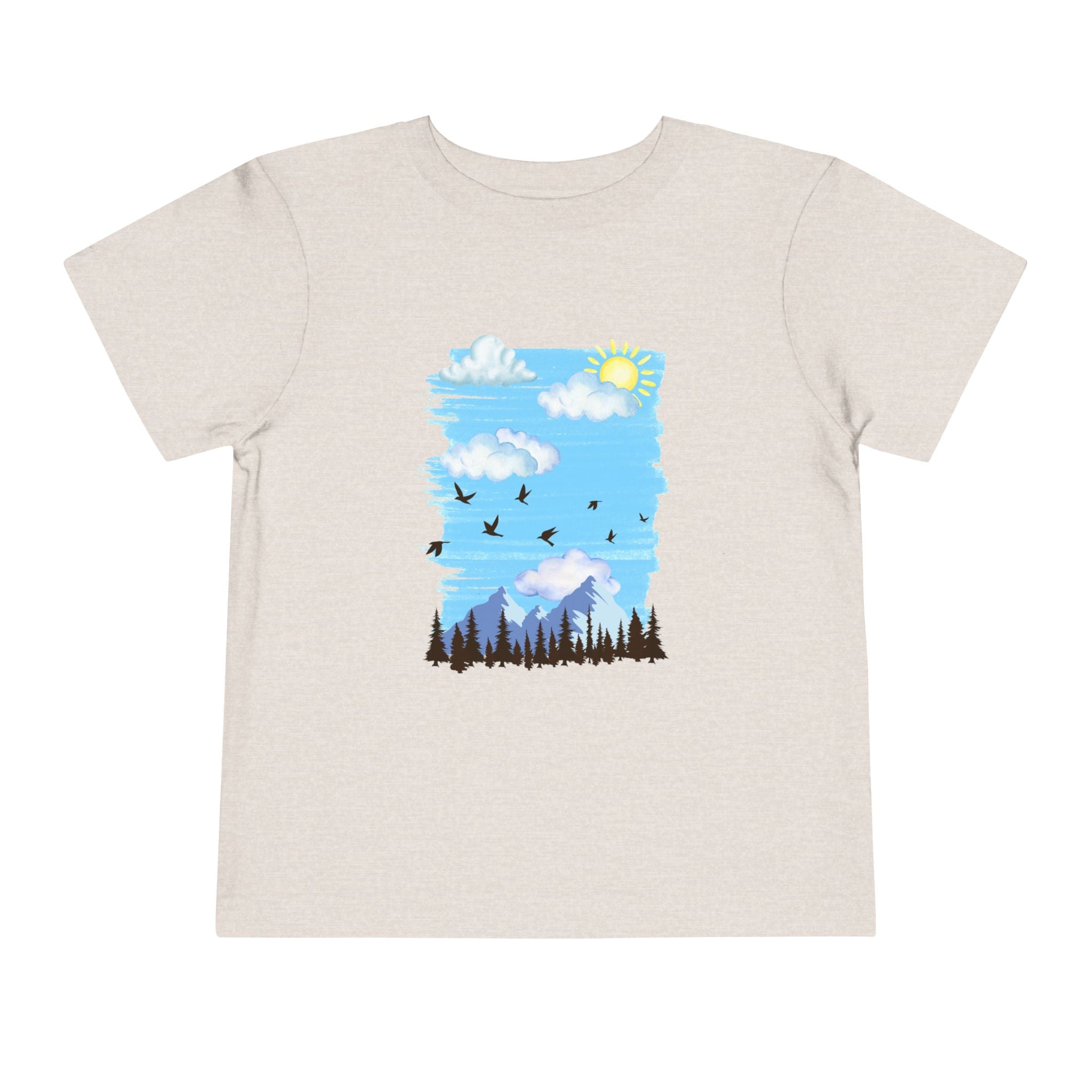 Toddler Tee - Mountain Outdoor Scene