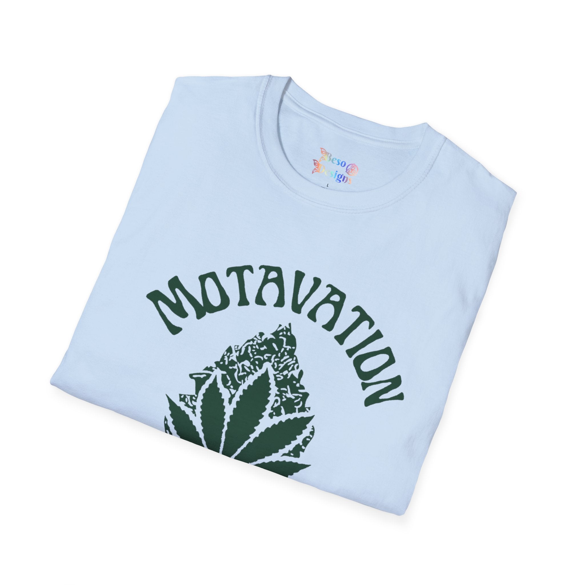 Marijuana Leaf and Bud Unisex T-Shirt - Motavation Design