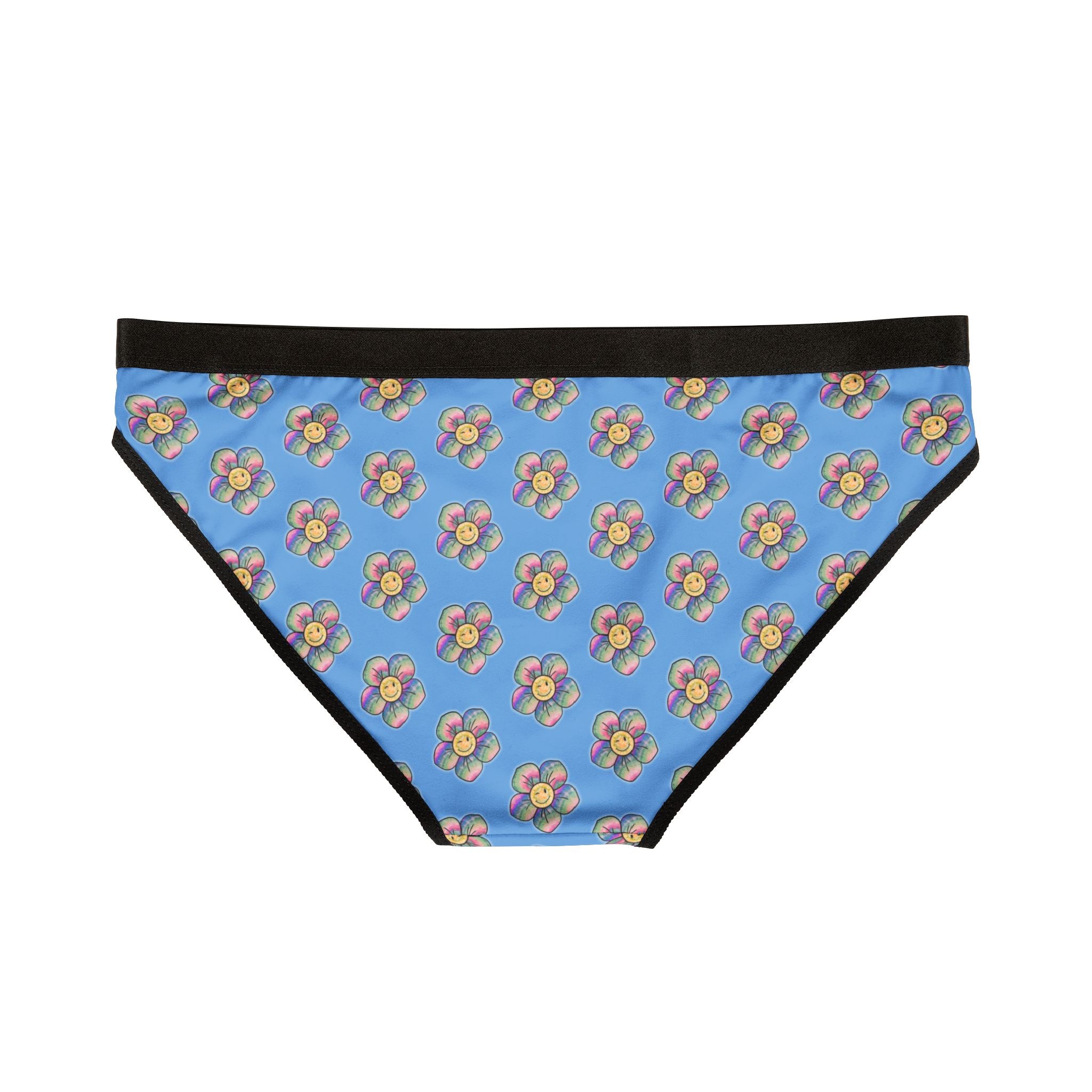 Floral Print Women's Underwear, Cute Intimates, AOP Briefs, Comfortable Lingerie, Perfect Gift for Her