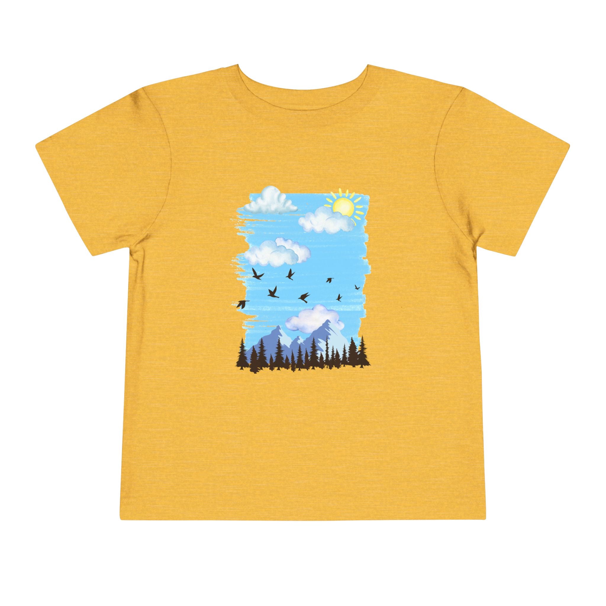 Toddler Tee - Mountain Outdoor Scene