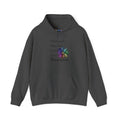Hooded Sweatshirt - Rainbow Flower Design - Unisex Heavy Blend™