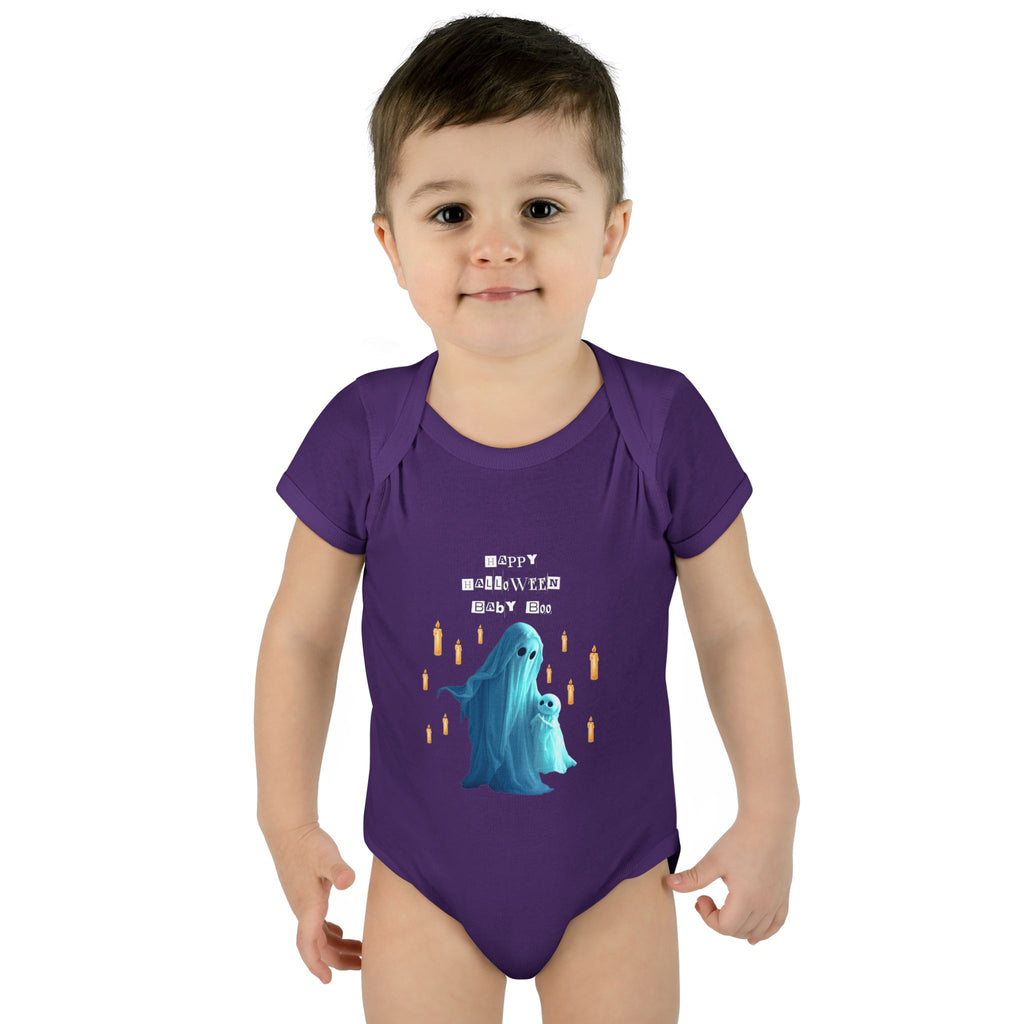Cute Halloween Infant Bodysuit, Adorable Ghost Baby Onesie, Funny Baby Gift, Halloween Costume, Toddler Apparel