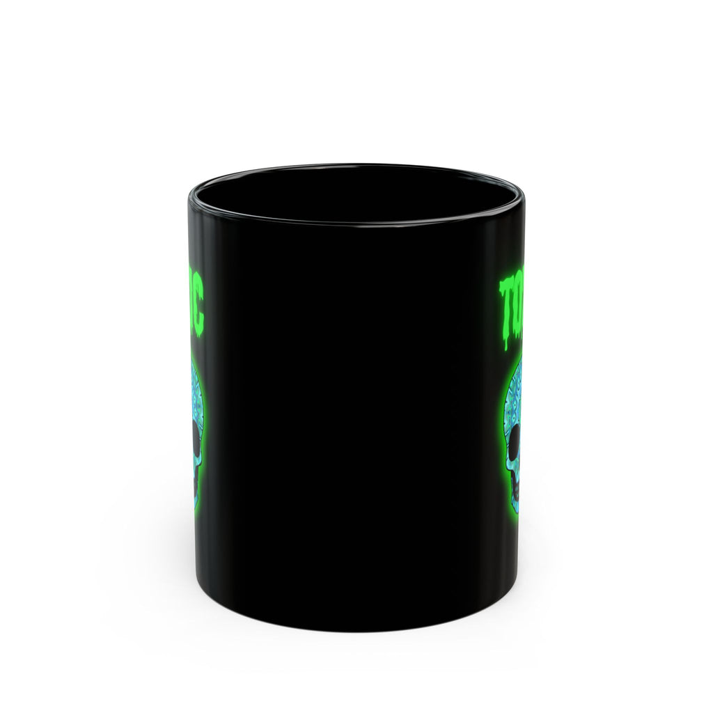 Toxic Skull Coffee Mug | Unique Gift for Halloween, Horror Lovers, Gothic Decor, Stunning Kitchen Accessory, Dark Vibes