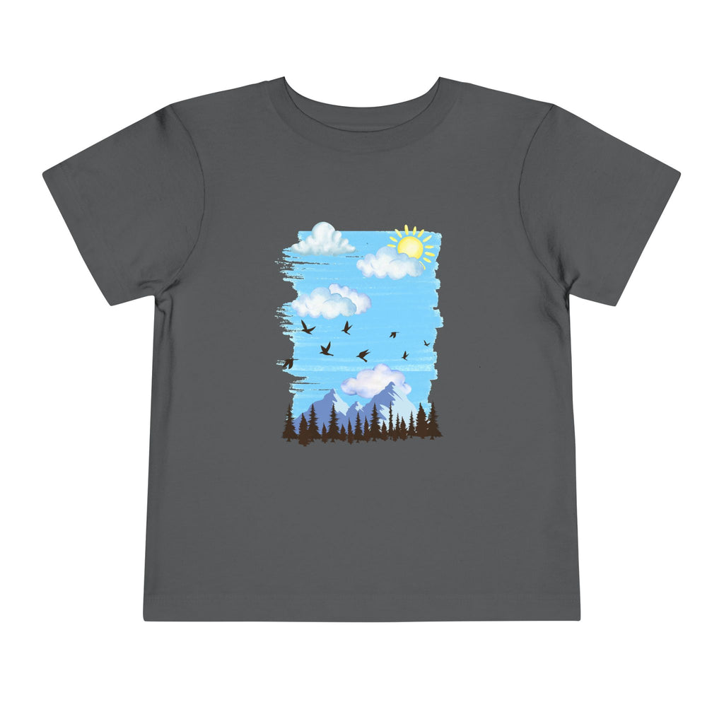 Toddler Tee - Mountain Outdoor Scene