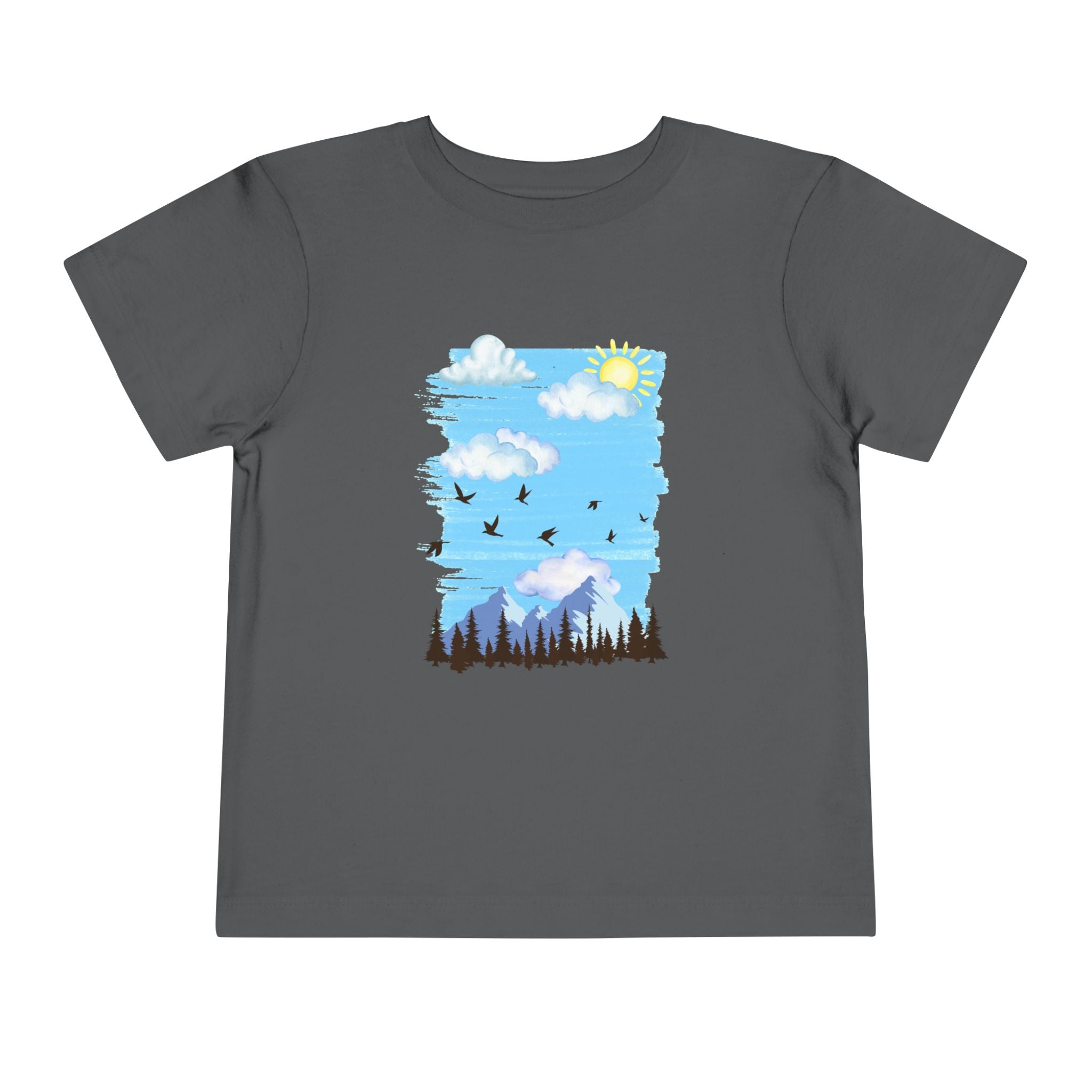 Toddler Tee - Mountain Outdoor Scene