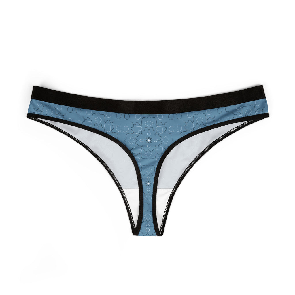 Stylish Women's Thongs (AOP) - Elegant Blue Floral Design, Comfortable Underwear, Perfect Gift for Her, Everyday Essentials, Lingerie [...]