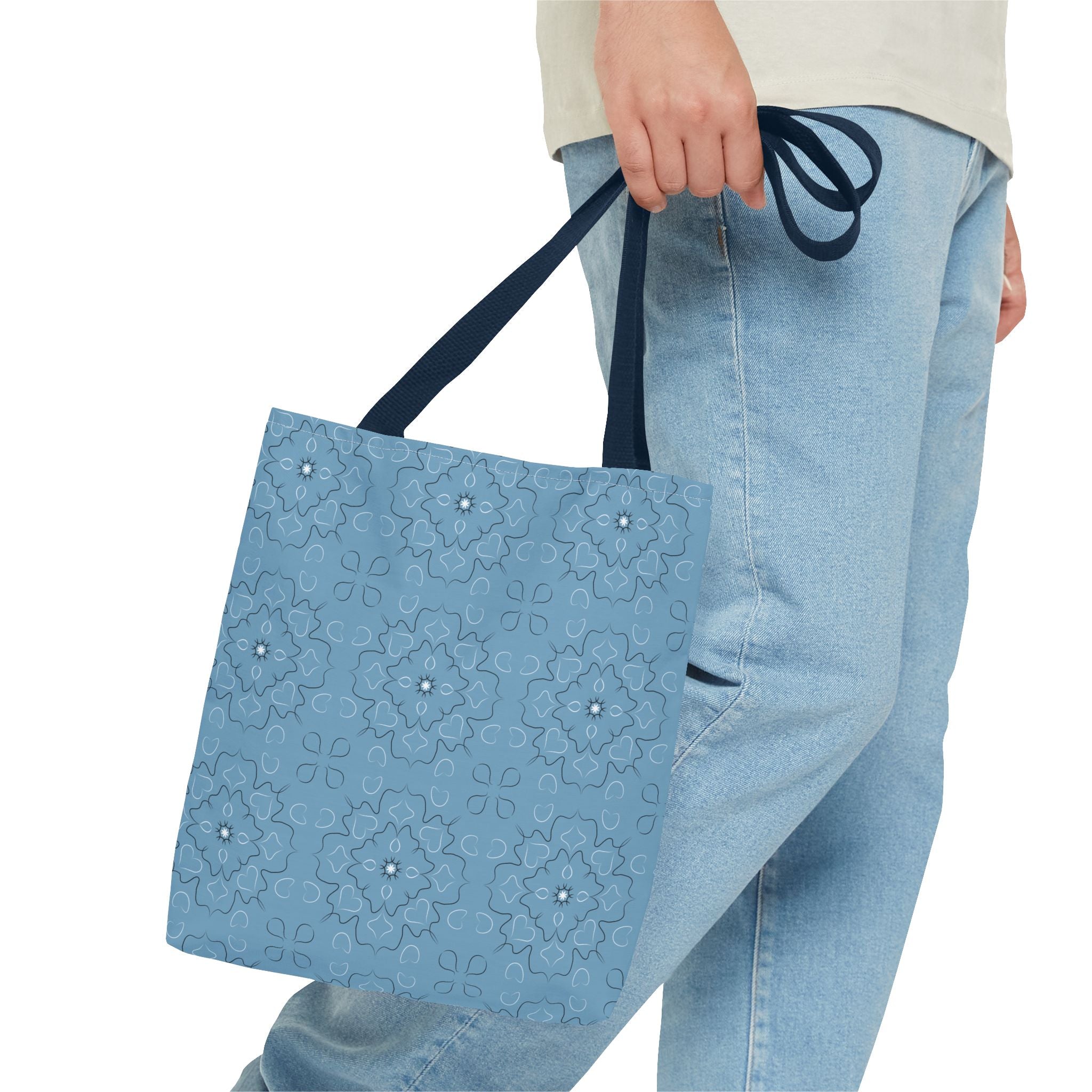 Chic Floral Tote Bag - Versatile Everyday Accessory, Perfect for Shopping, Beach, Gym, Travel, Eco-Friendly Gift