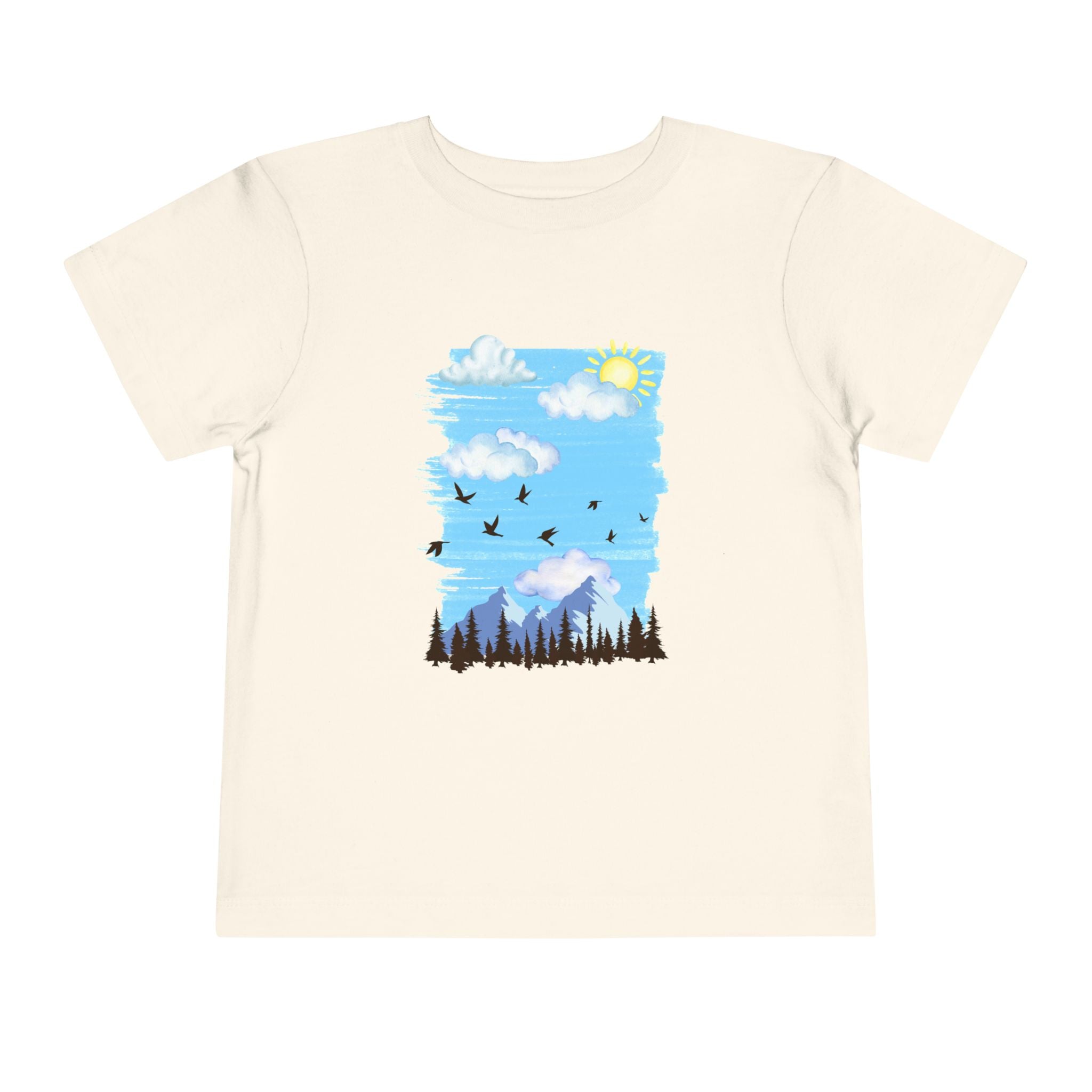 Toddler Tee - Mountain Outdoor Scene