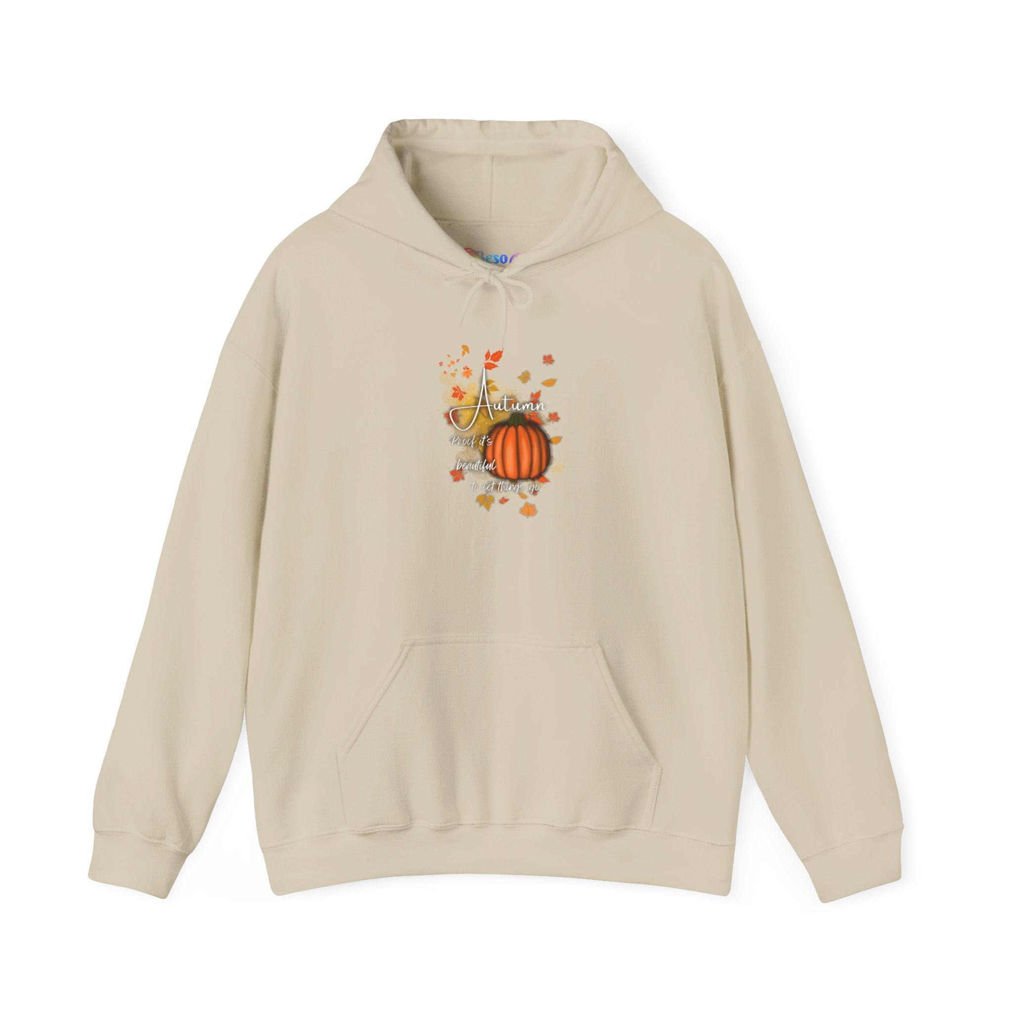 Autumn Pumpkin Sweatshirt - Cozy Fall Hoodie, Unisex Hooded Sweatshirt, Perfect for Halloween, Thanksgiving, Gift for Him and Her