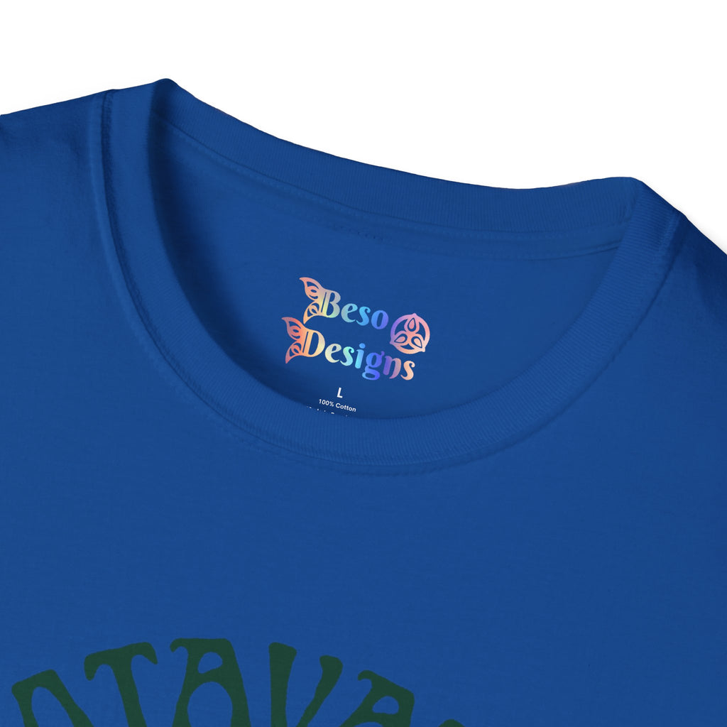 Marijuana Leaf and Bud Unisex T-Shirt - Motavation Design