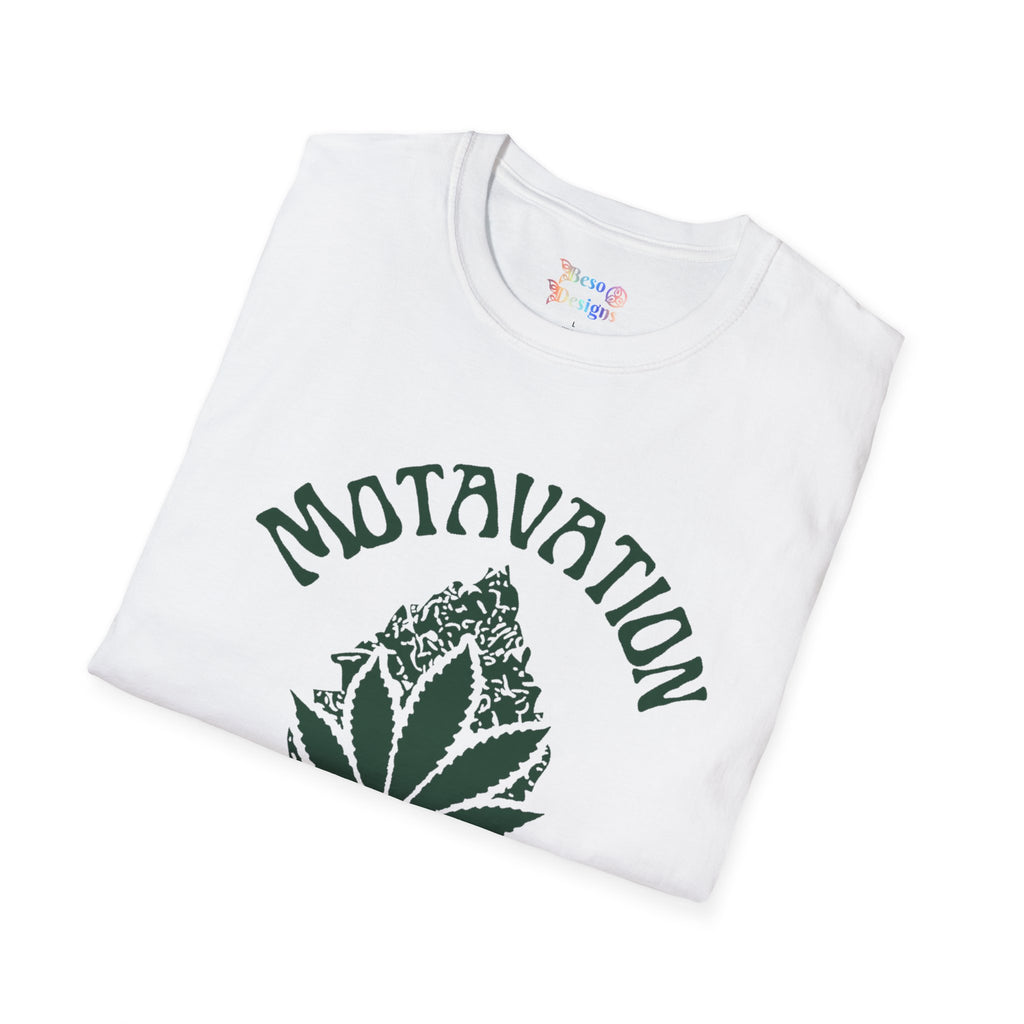 Marijuana Leaf and Bud Unisex T-Shirt - Motavation Design
